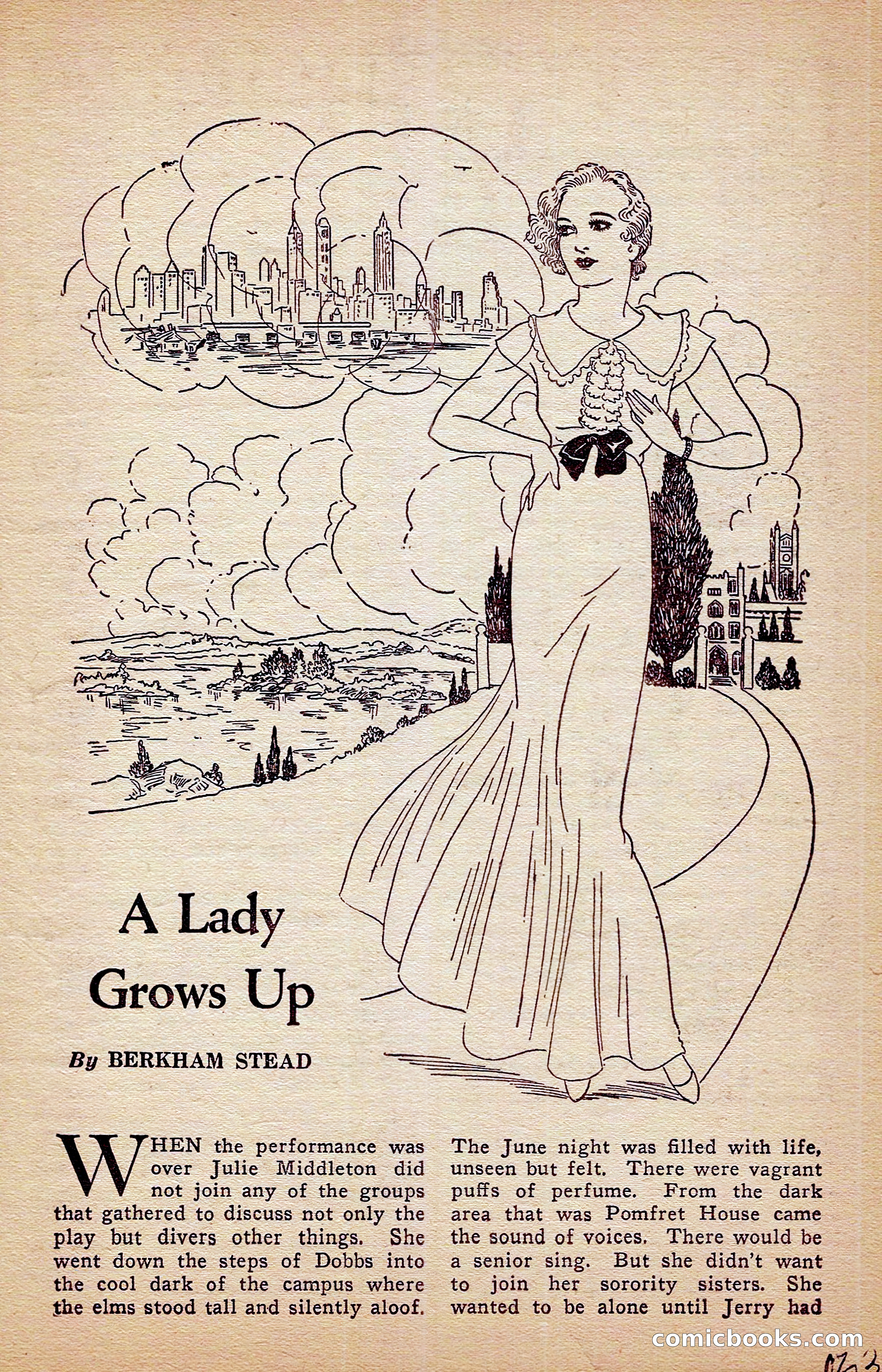 Breezy Stories and Young's Magazine, December 1936 — page 13 of 133