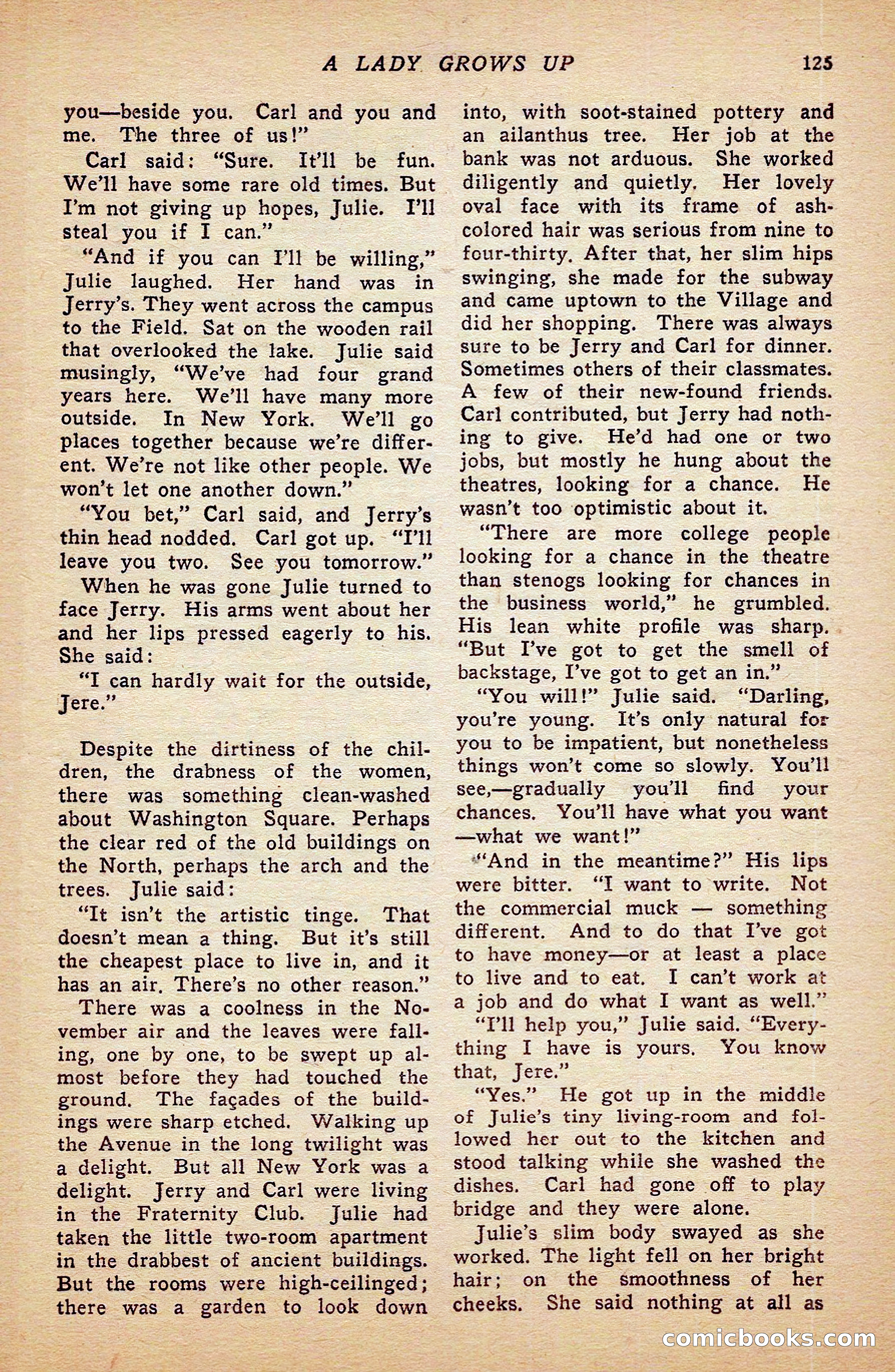 Breezy Stories and Young's Magazine, December 1936 — page 15 of 133