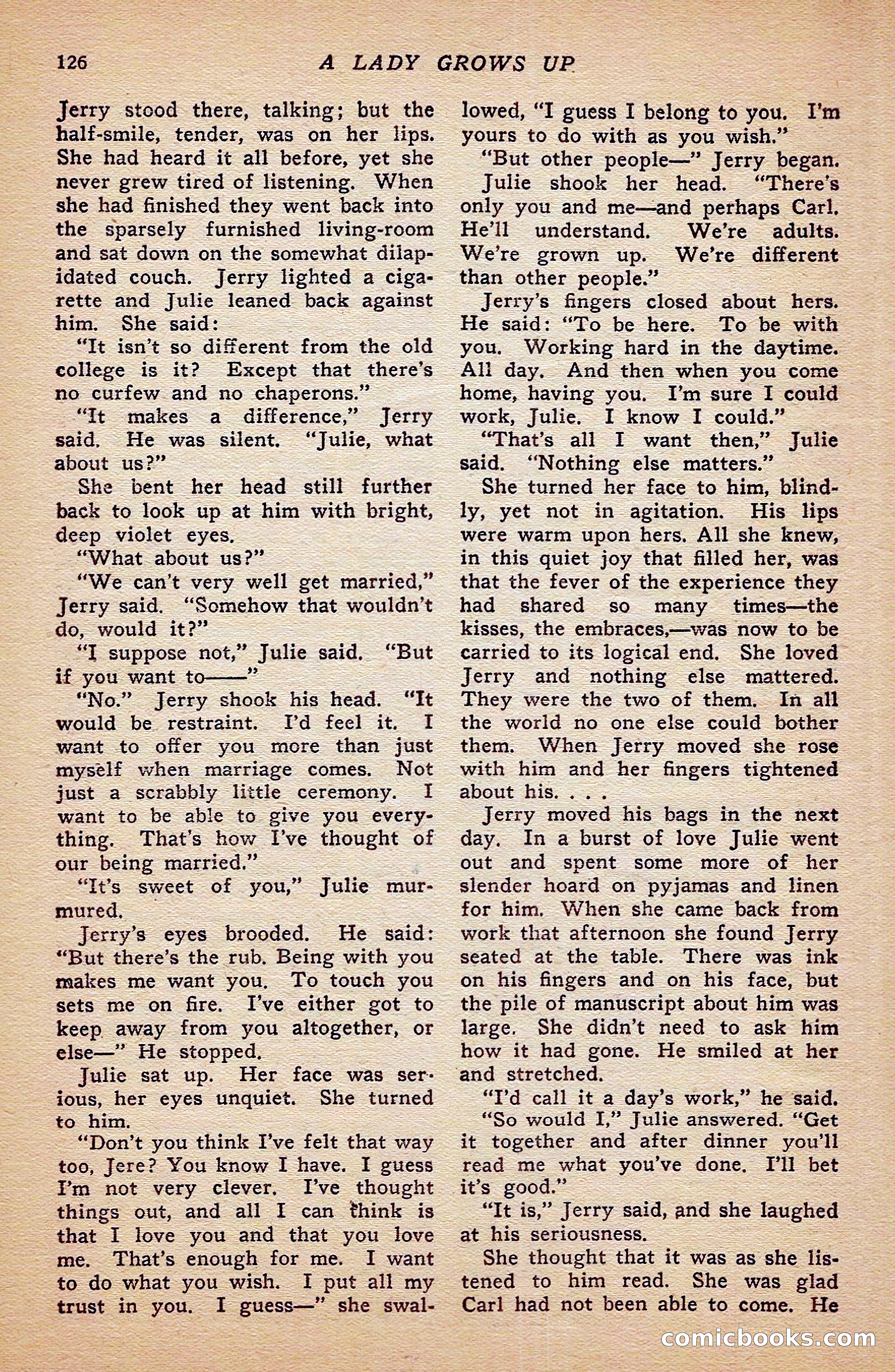 Breezy Stories and Young's Magazine, December 1936 — page 16 of 133