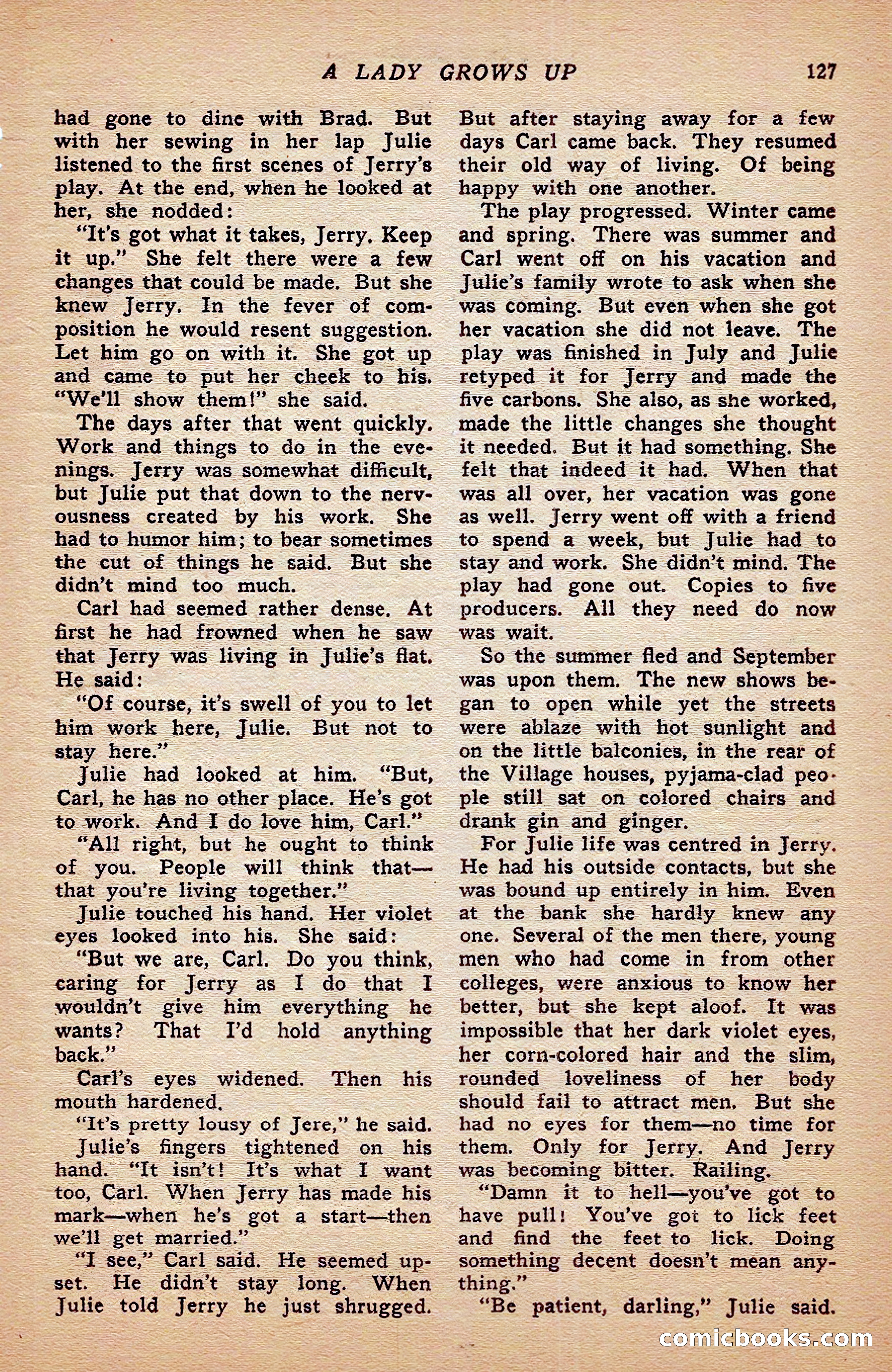 Breezy Stories and Young's Magazine, December 1936 — page 17 of 133