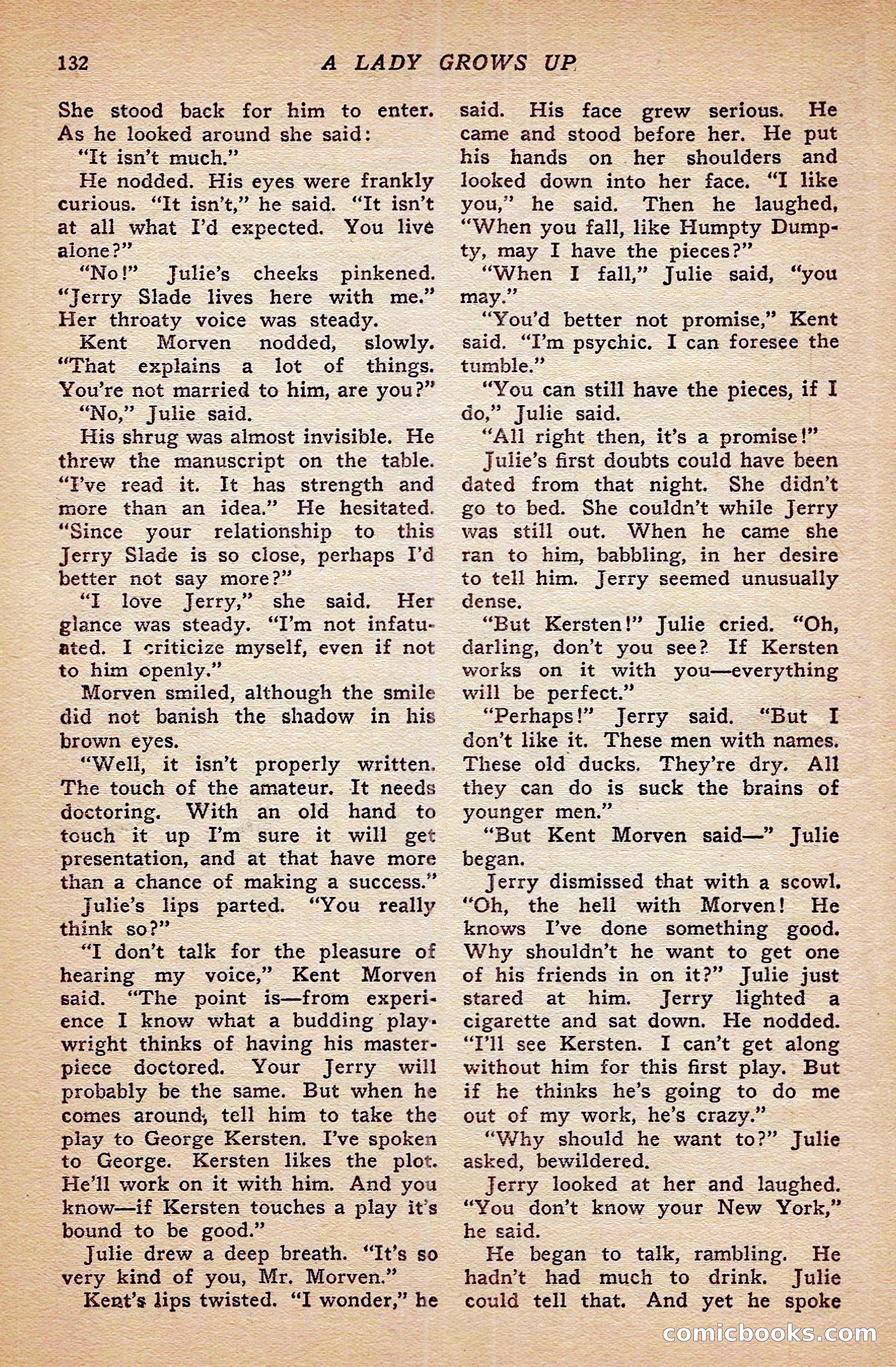 Breezy Stories and Young's Magazine, December 1936 — page 22 of 133
