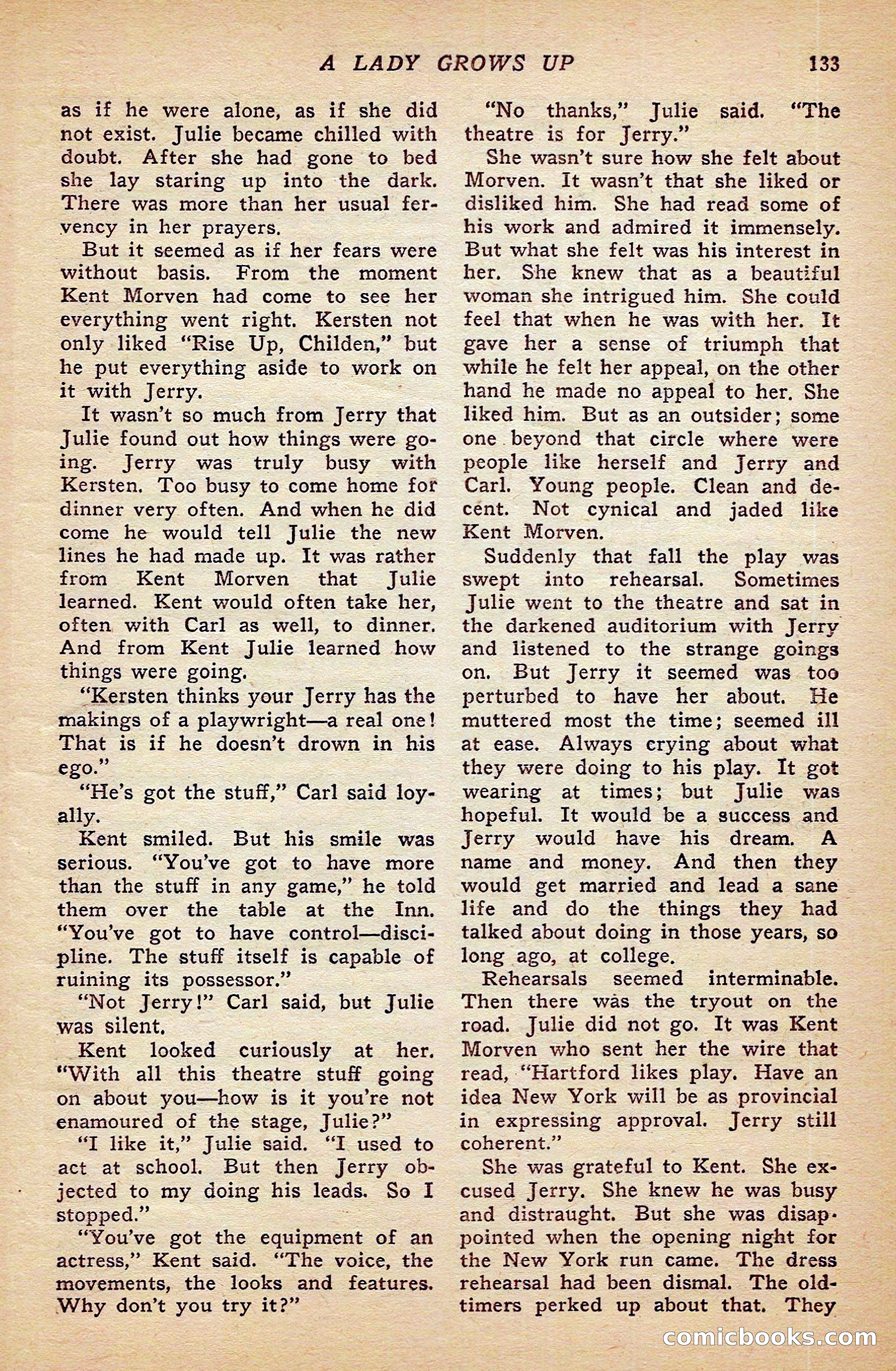 Breezy Stories and Young's Magazine, December 1936 — page 23 of 133