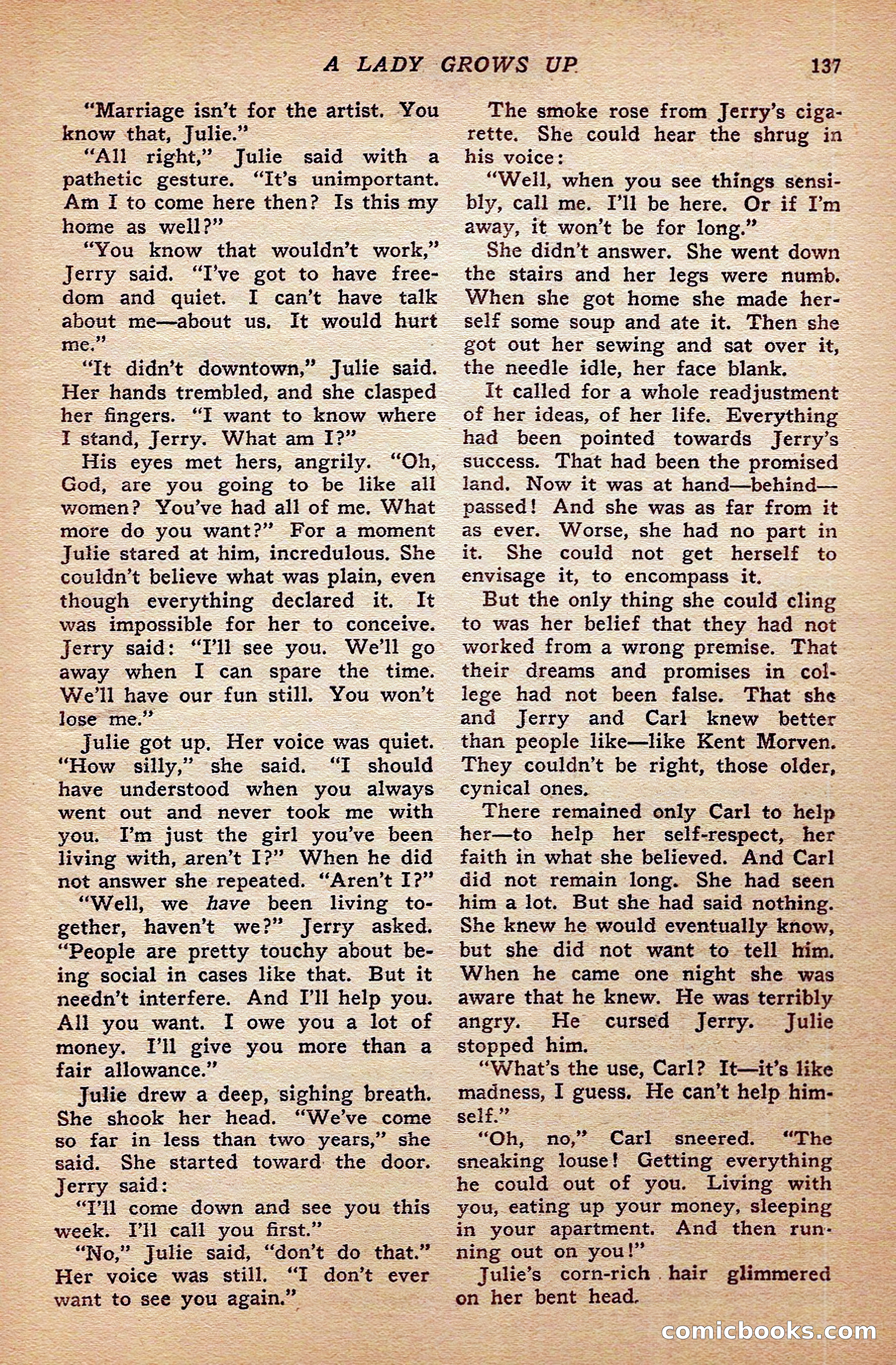 Breezy Stories and Young's Magazine, December 1936 — page 27 of 133