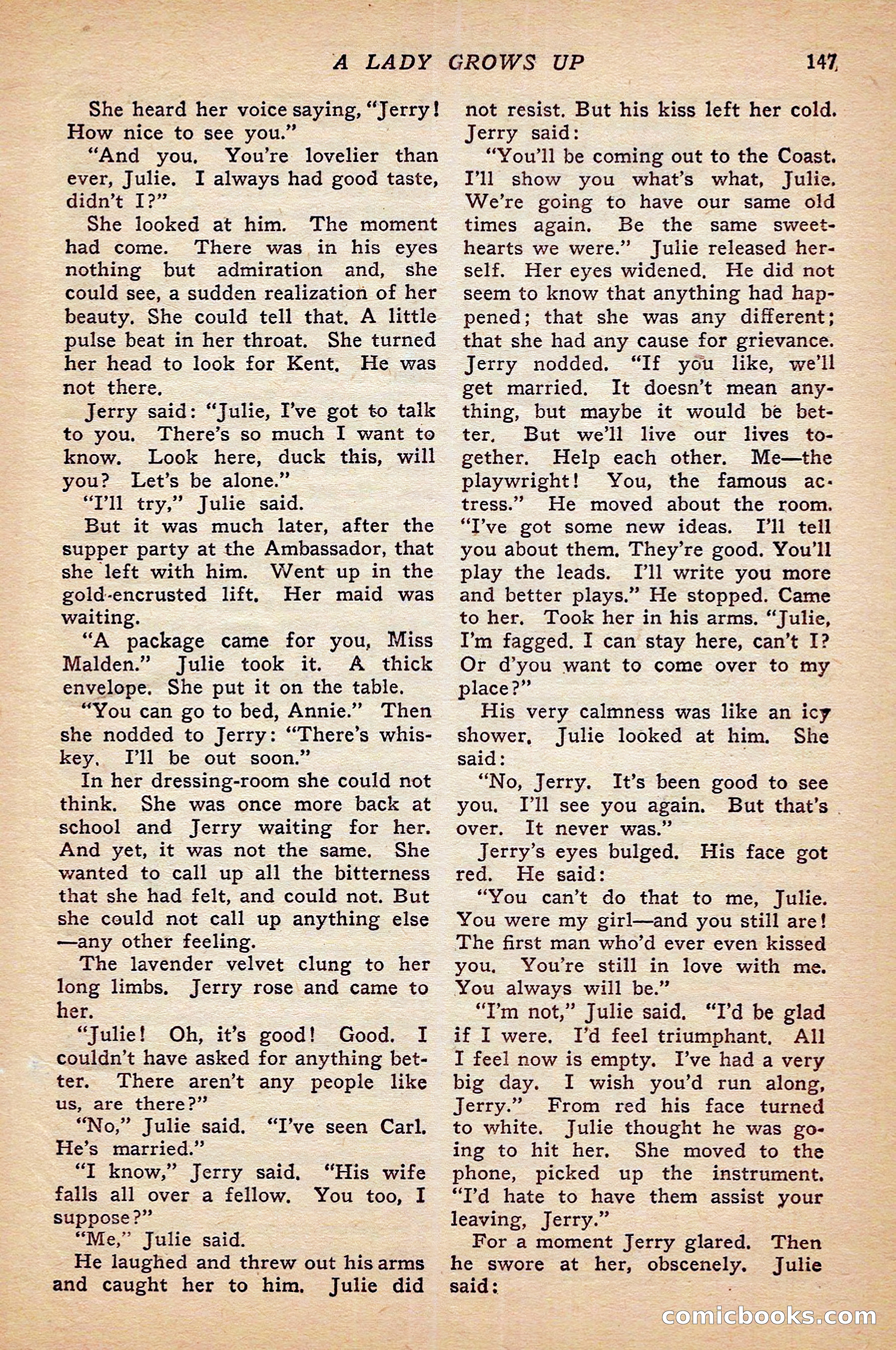 Breezy Stories and Young's Magazine, December 1936 — page 37 of 133