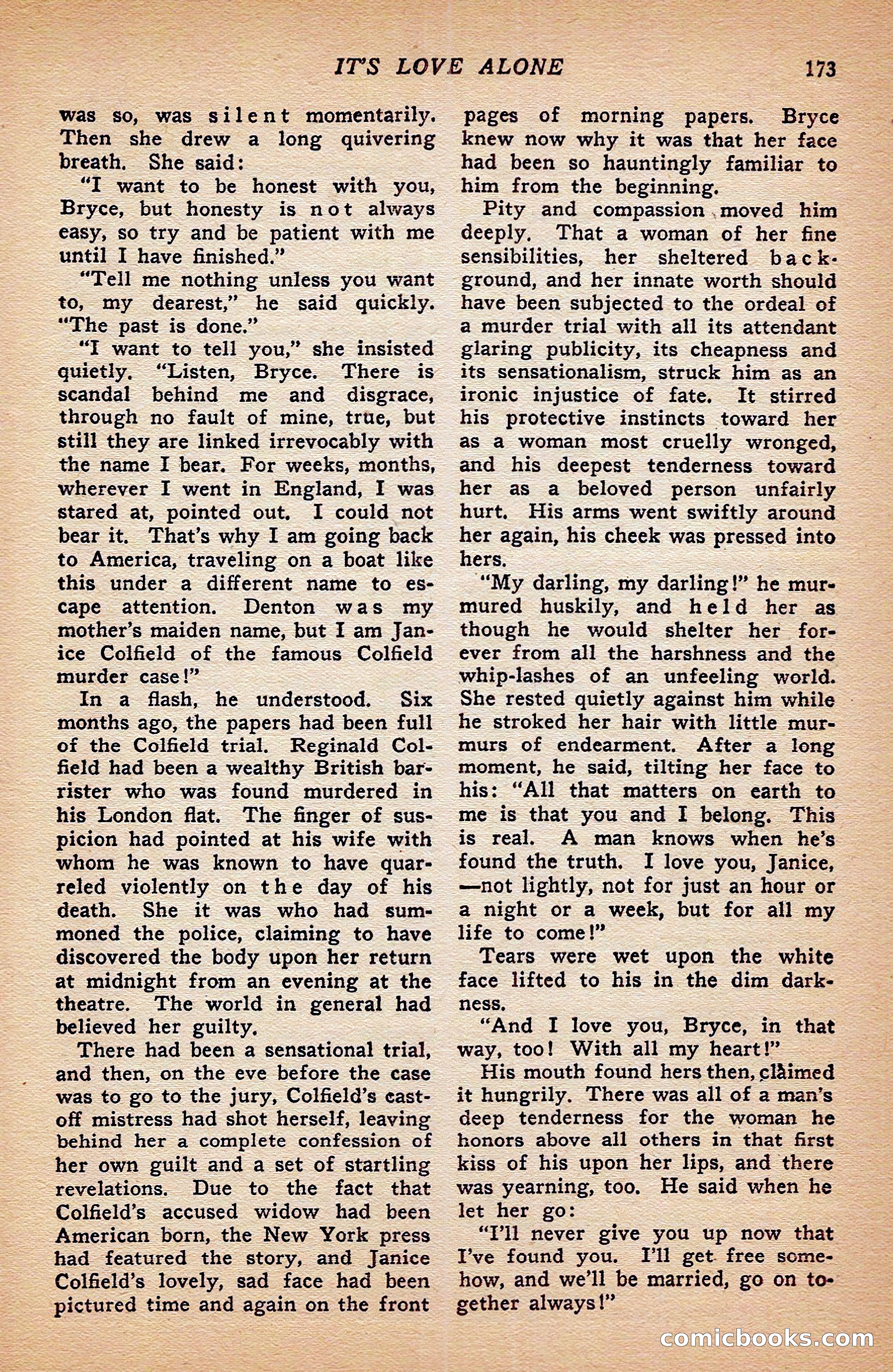 Breezy Stories and Young's Magazine, December 1936 — page 63 of 133