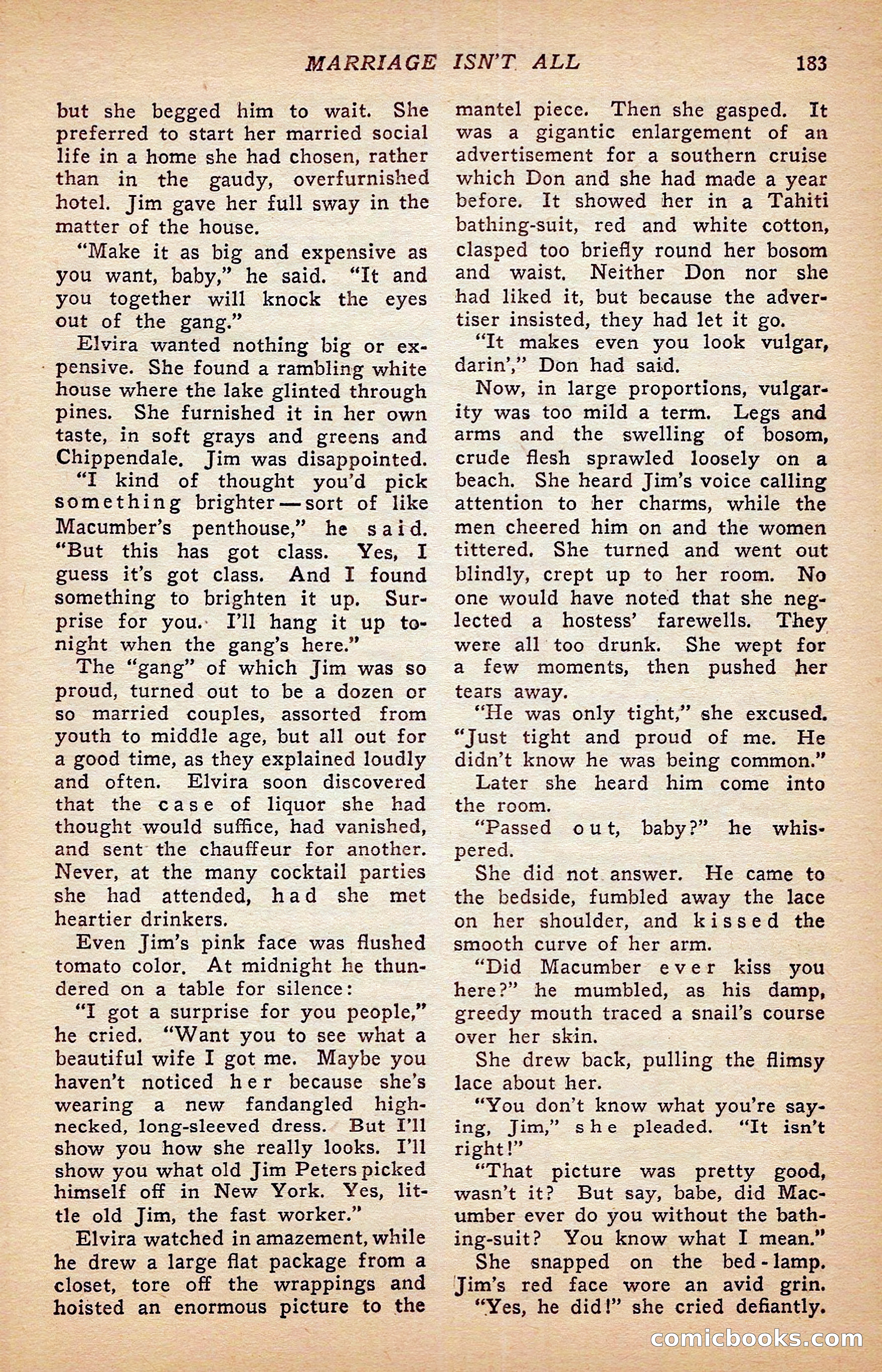 Breezy Stories and Young's Magazine, December 1936 — page 73 of 133