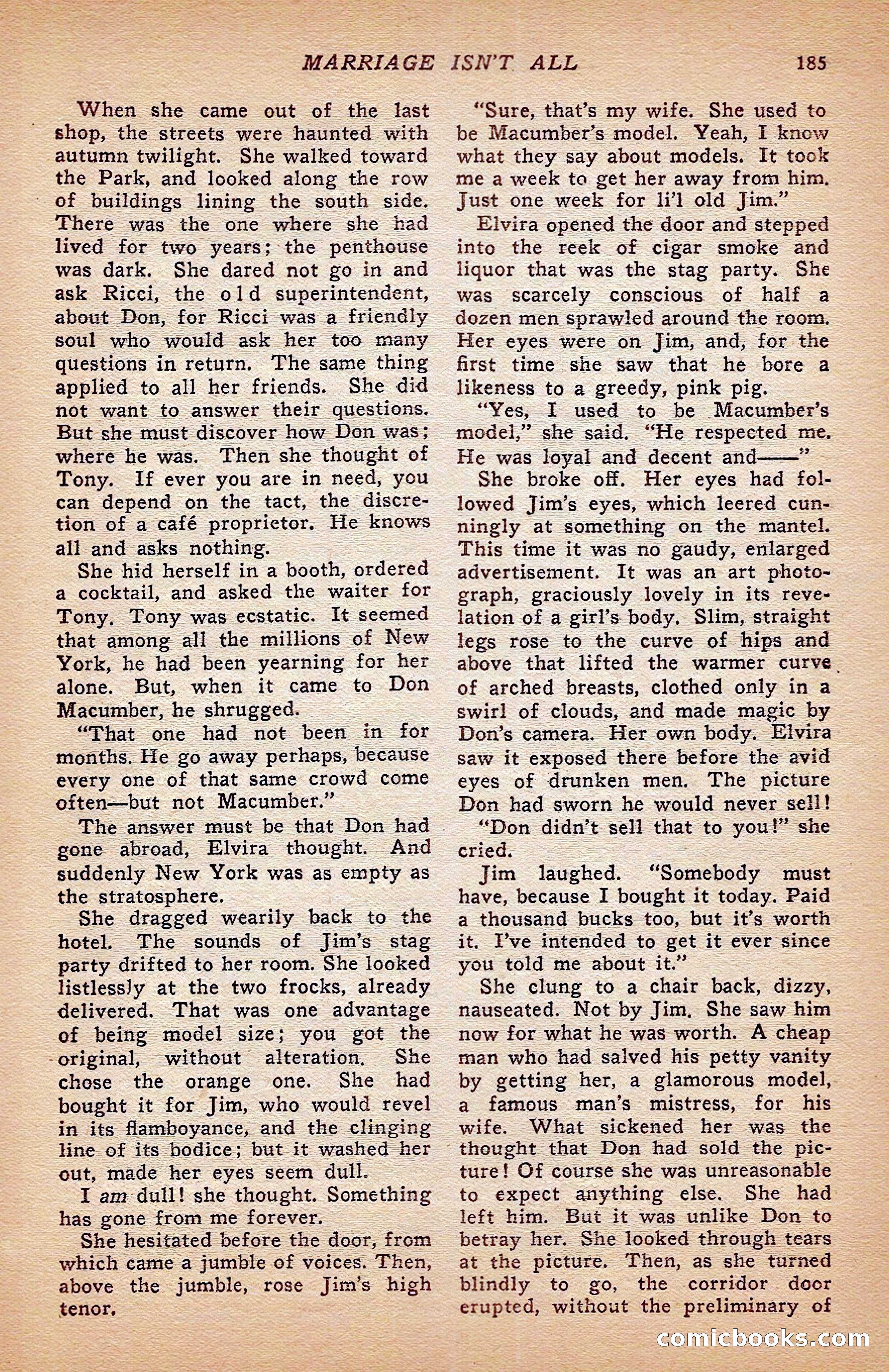 Breezy Stories and Young's Magazine, December 1936 — page 75 of 133
