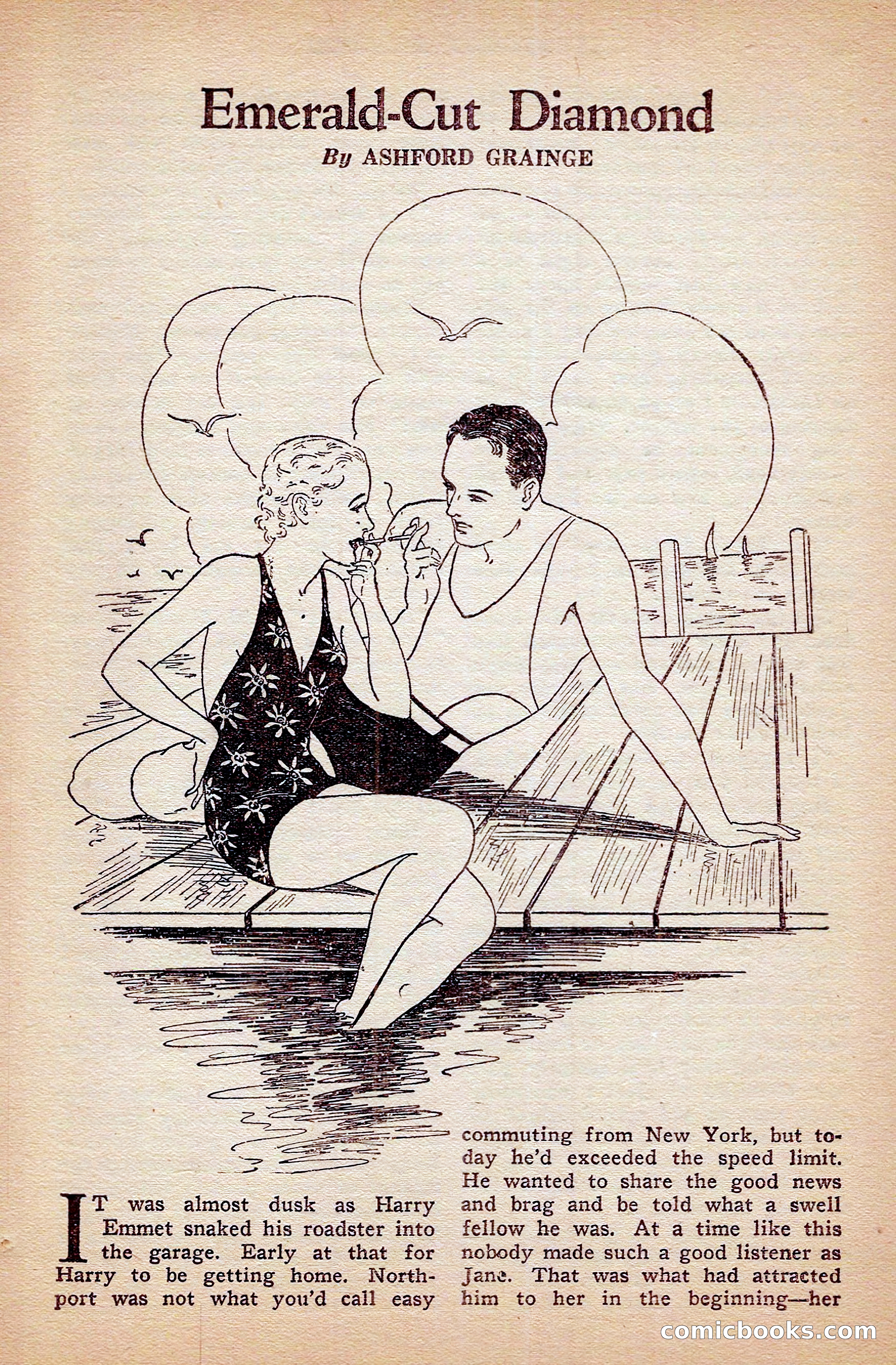 Breezy Stories and Young's Magazine, December 1936 — page 77 of 133
