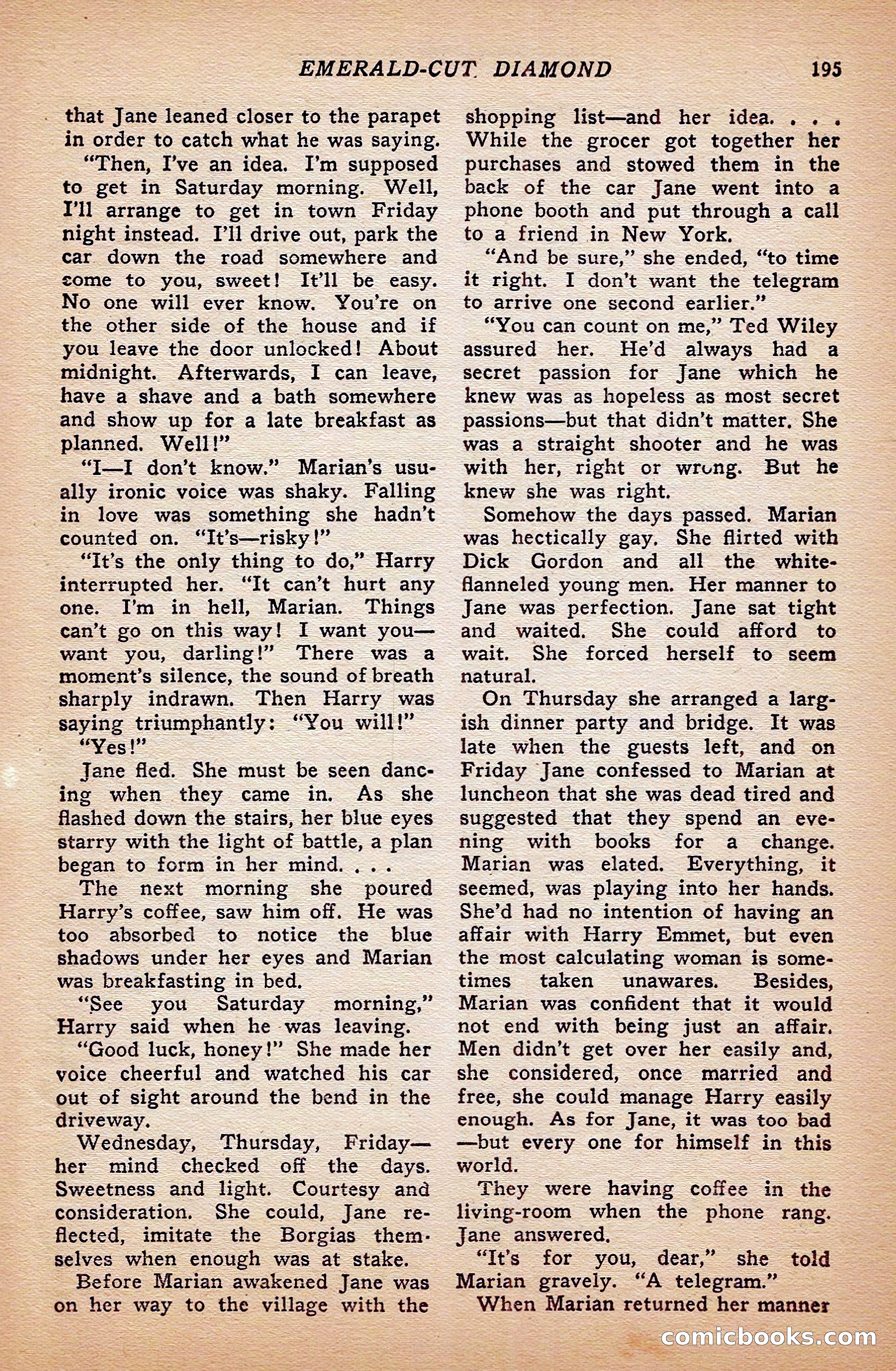 Breezy Stories and Young's Magazine, December 1936 — page 85 of 133