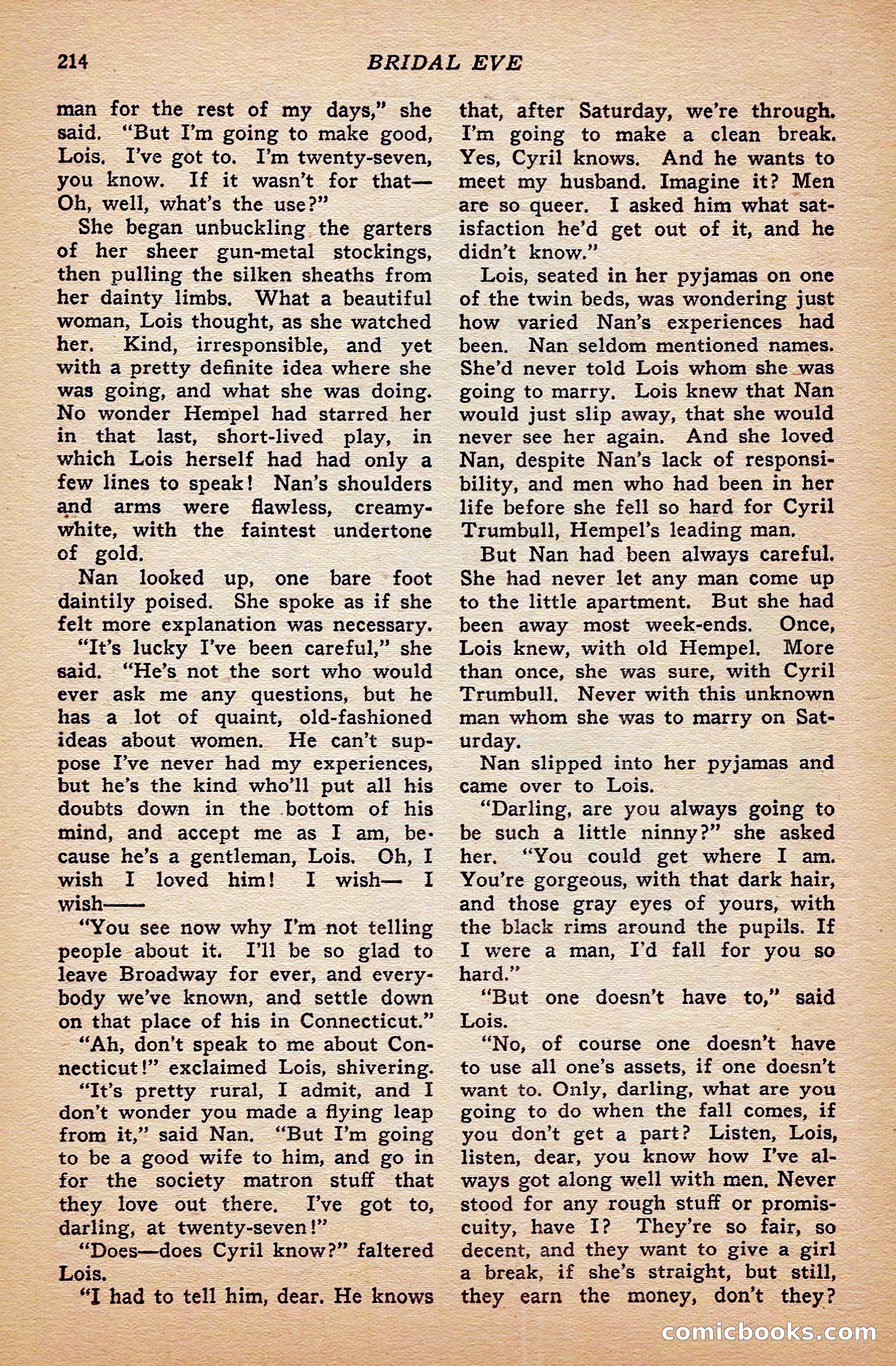 Breezy Stories and Young's Magazine, December 1936 — page 104 of 133