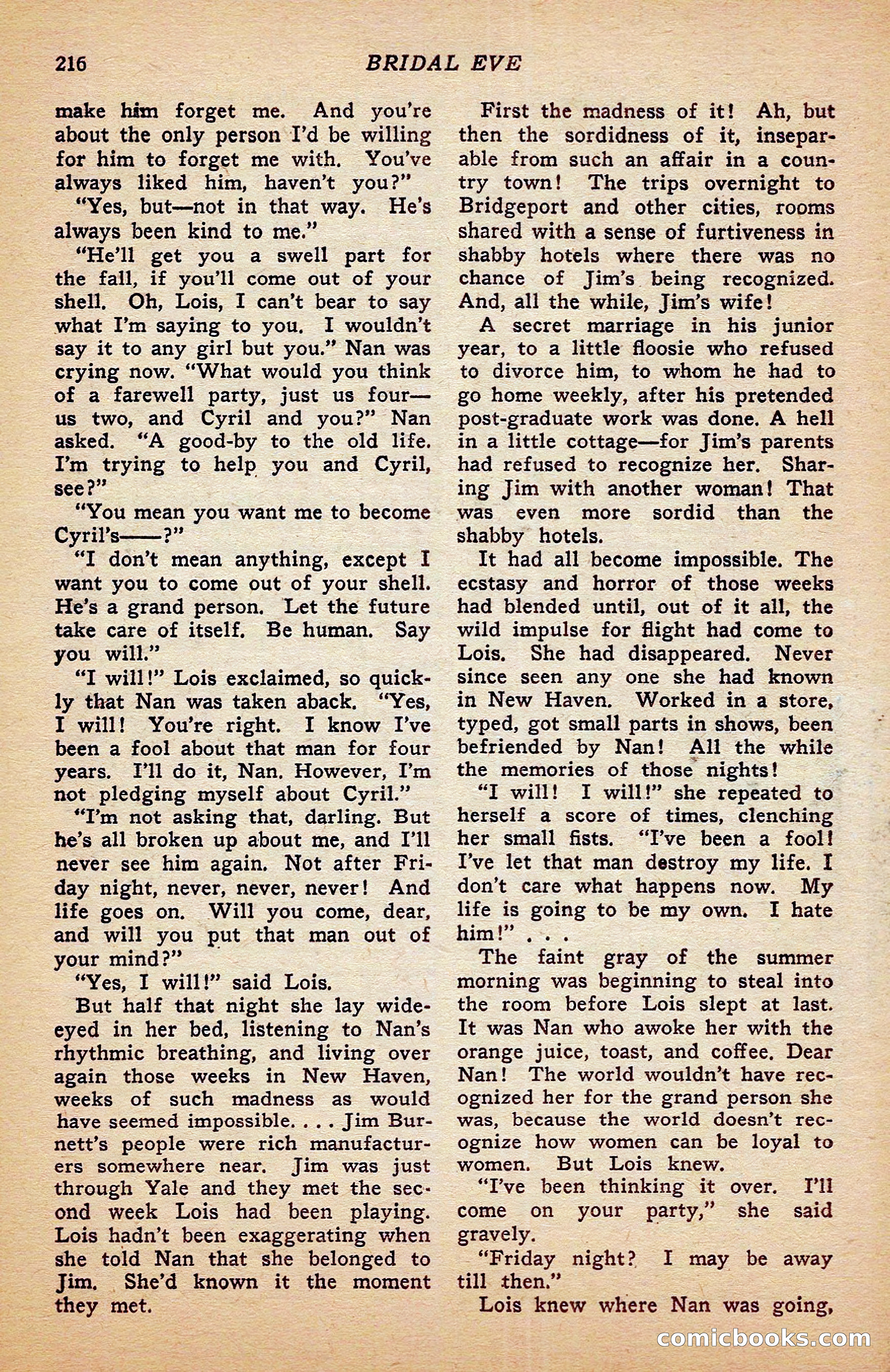 Breezy Stories and Young's Magazine, December 1936 — page 106 of 133