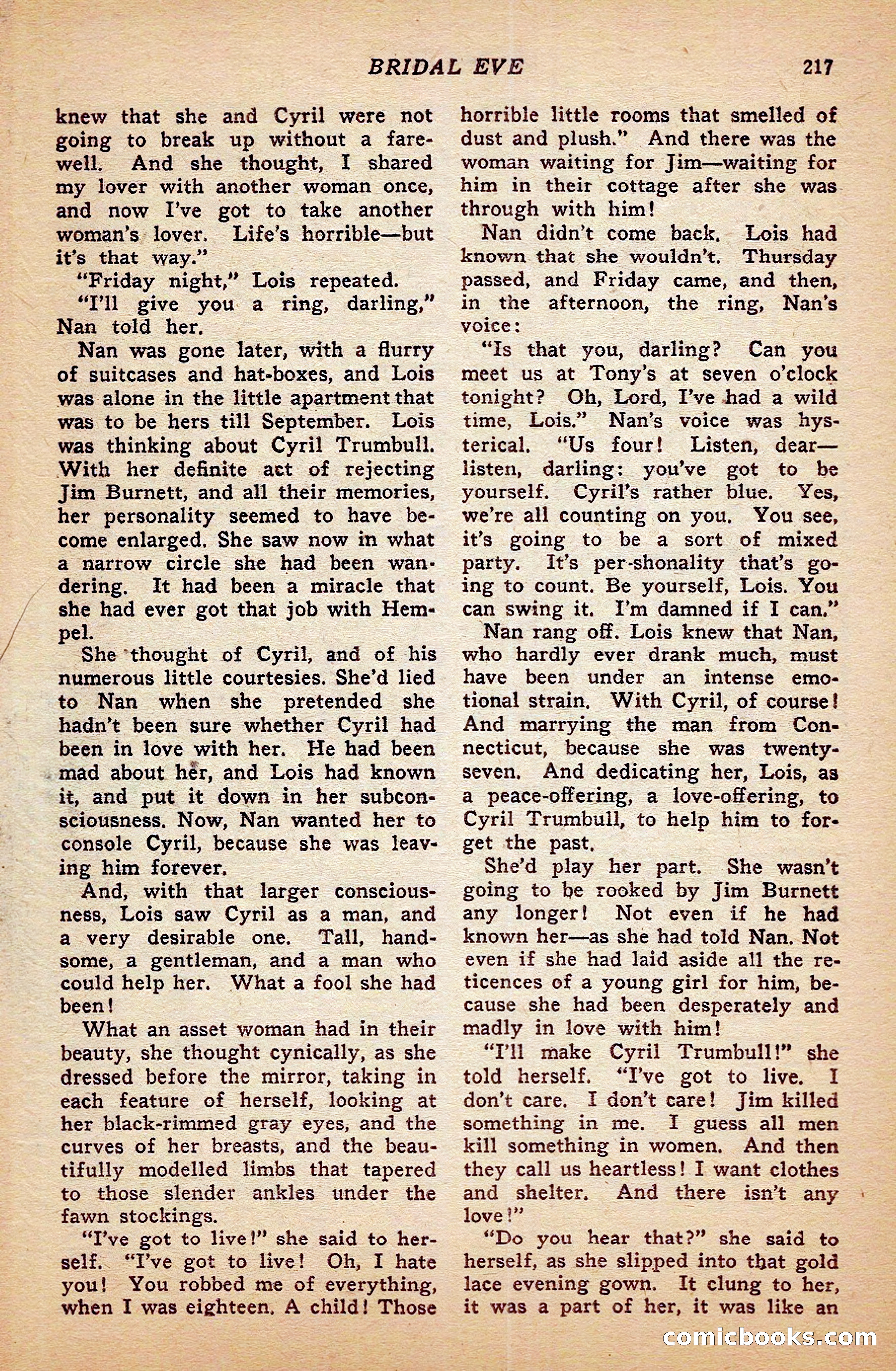 Breezy Stories and Young's Magazine, December 1936 — page 107 of 133