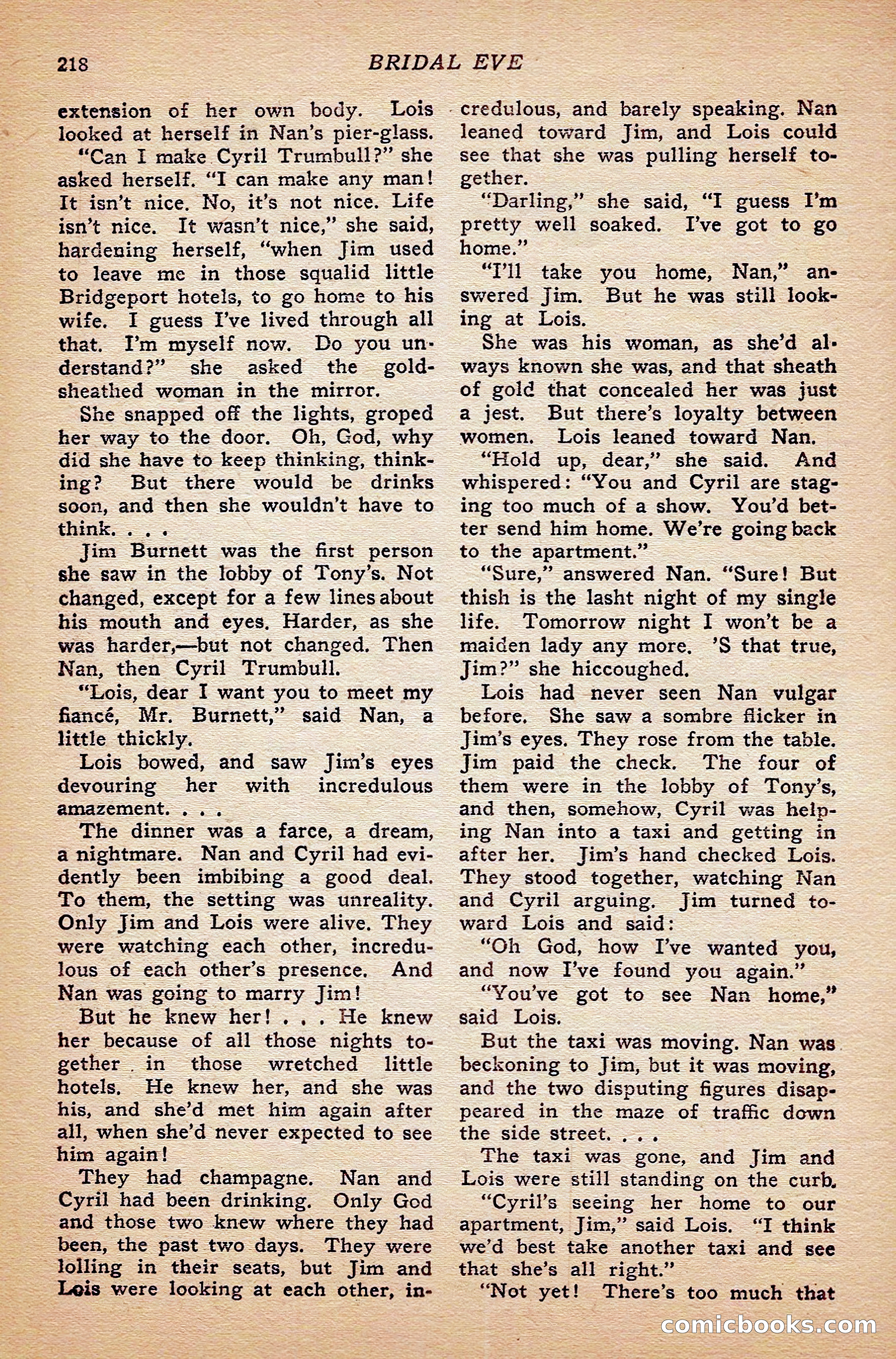 Breezy Stories and Young's Magazine, December 1936 — page 108 of 133