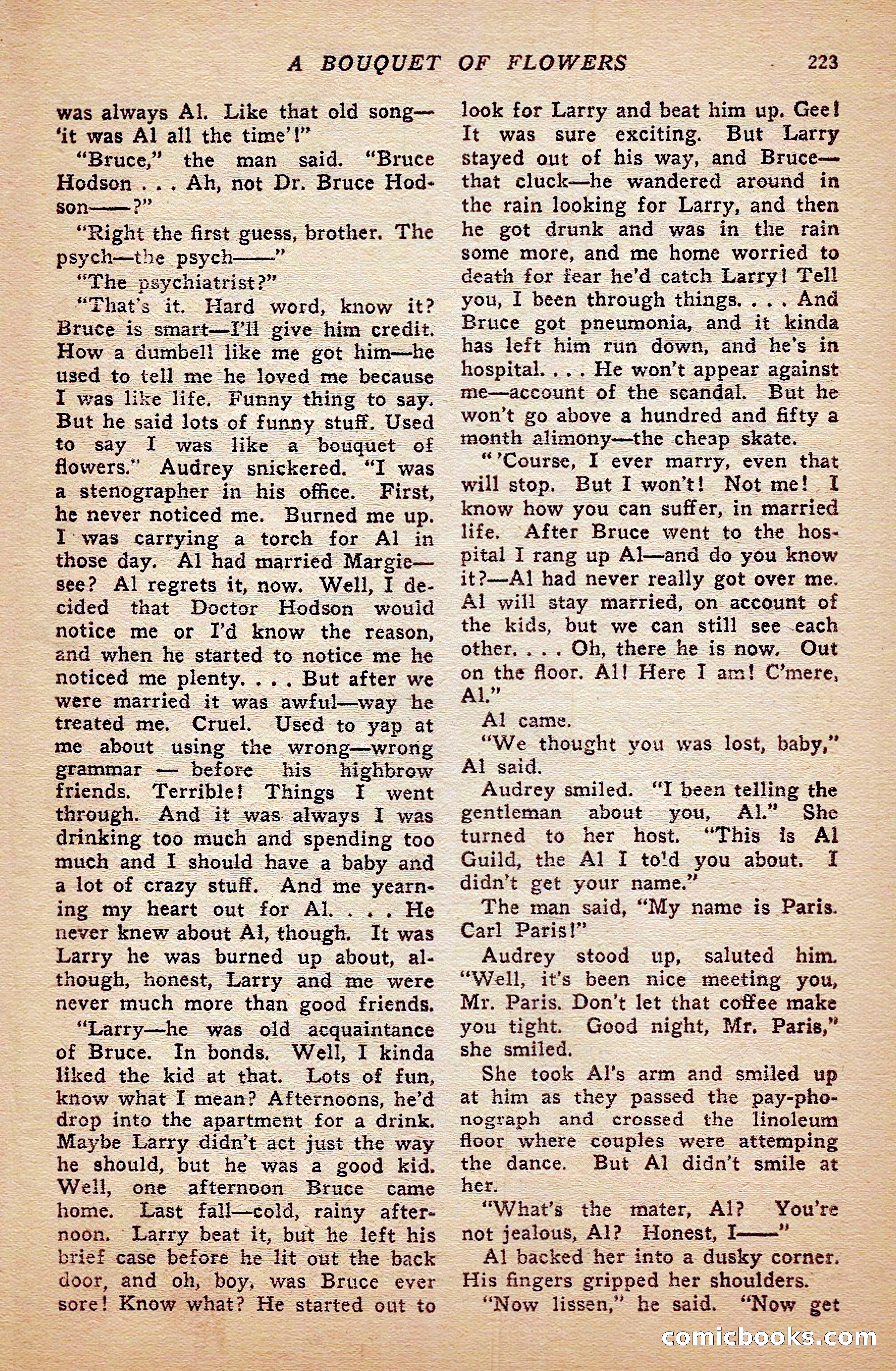 Breezy Stories and Young's Magazine, December 1936 — page 113 of 133