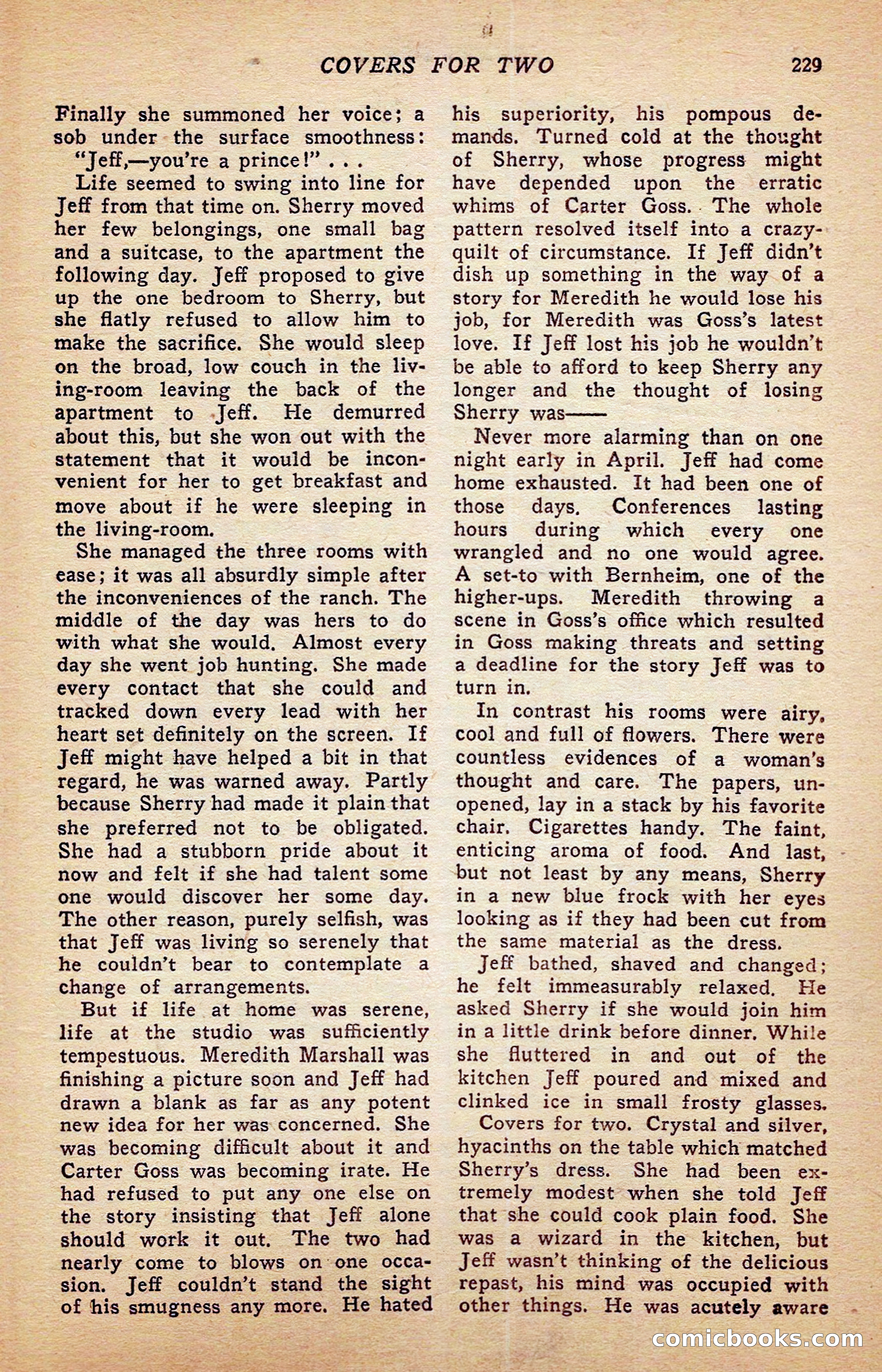 Breezy Stories and Young's Magazine, December 1936 — page 119 of 133