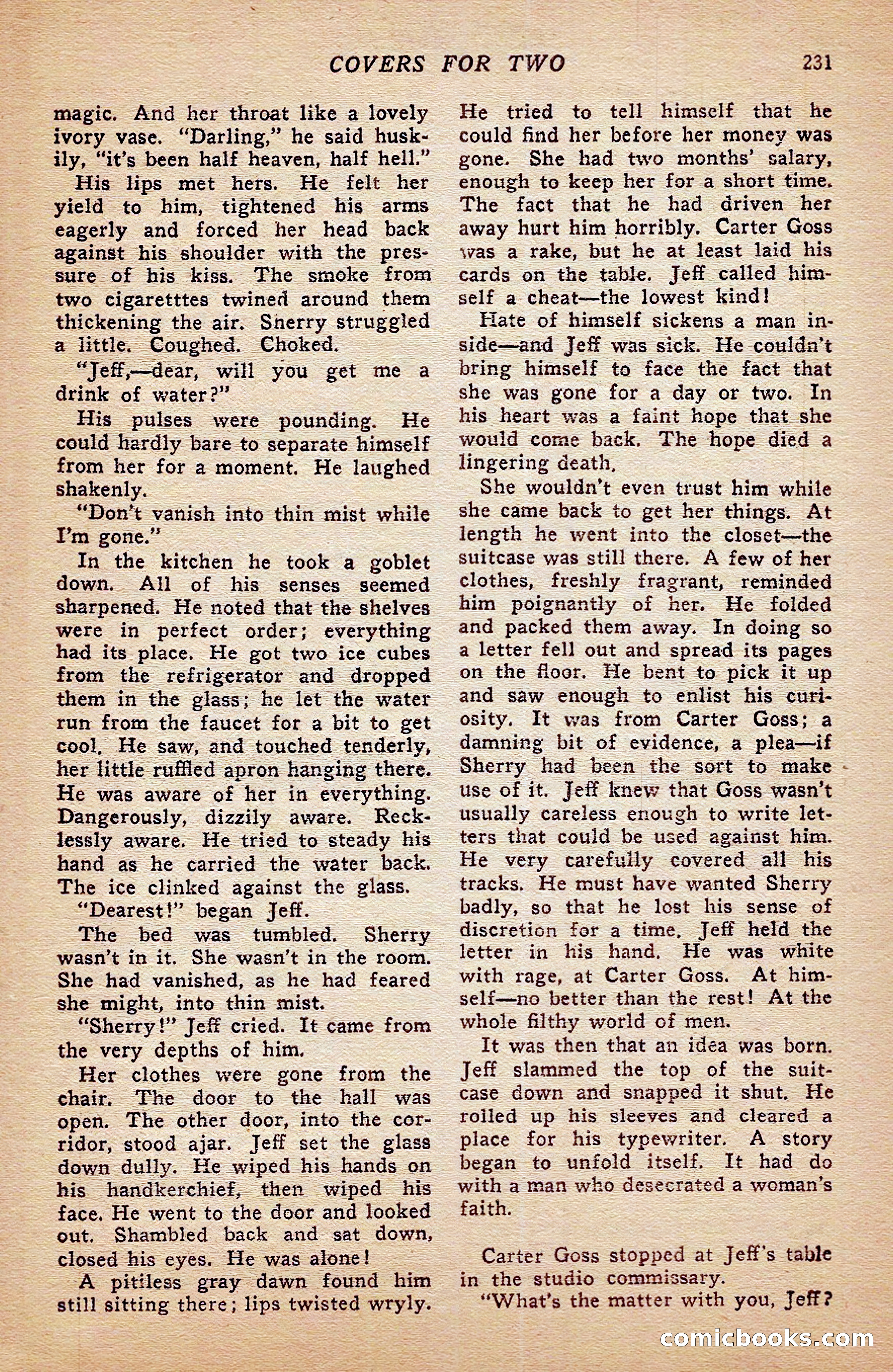 Breezy Stories and Young's Magazine, December 1936 — page 121 of 133