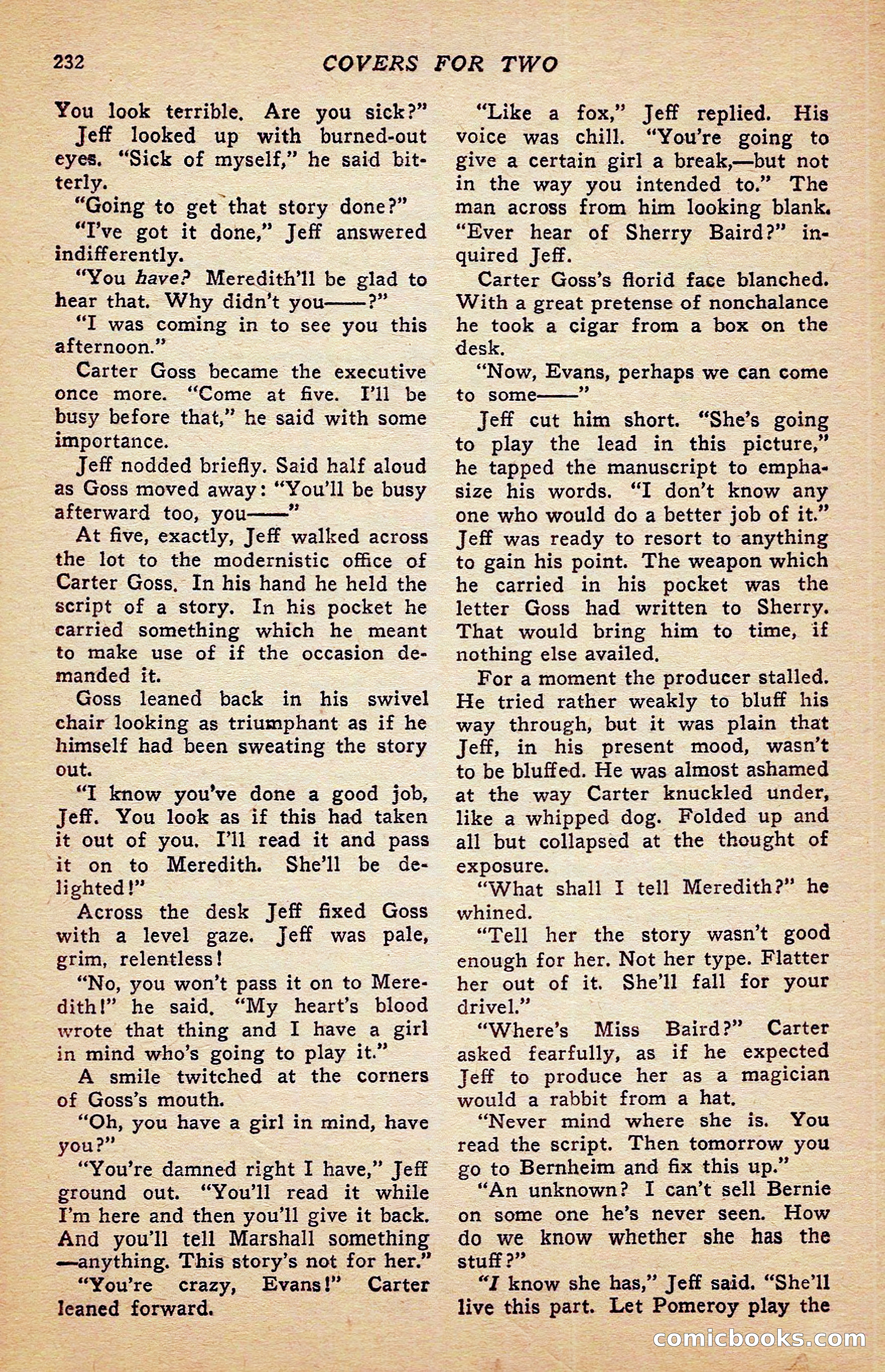 Breezy Stories and Young's Magazine, December 1936 — page 122 of 133