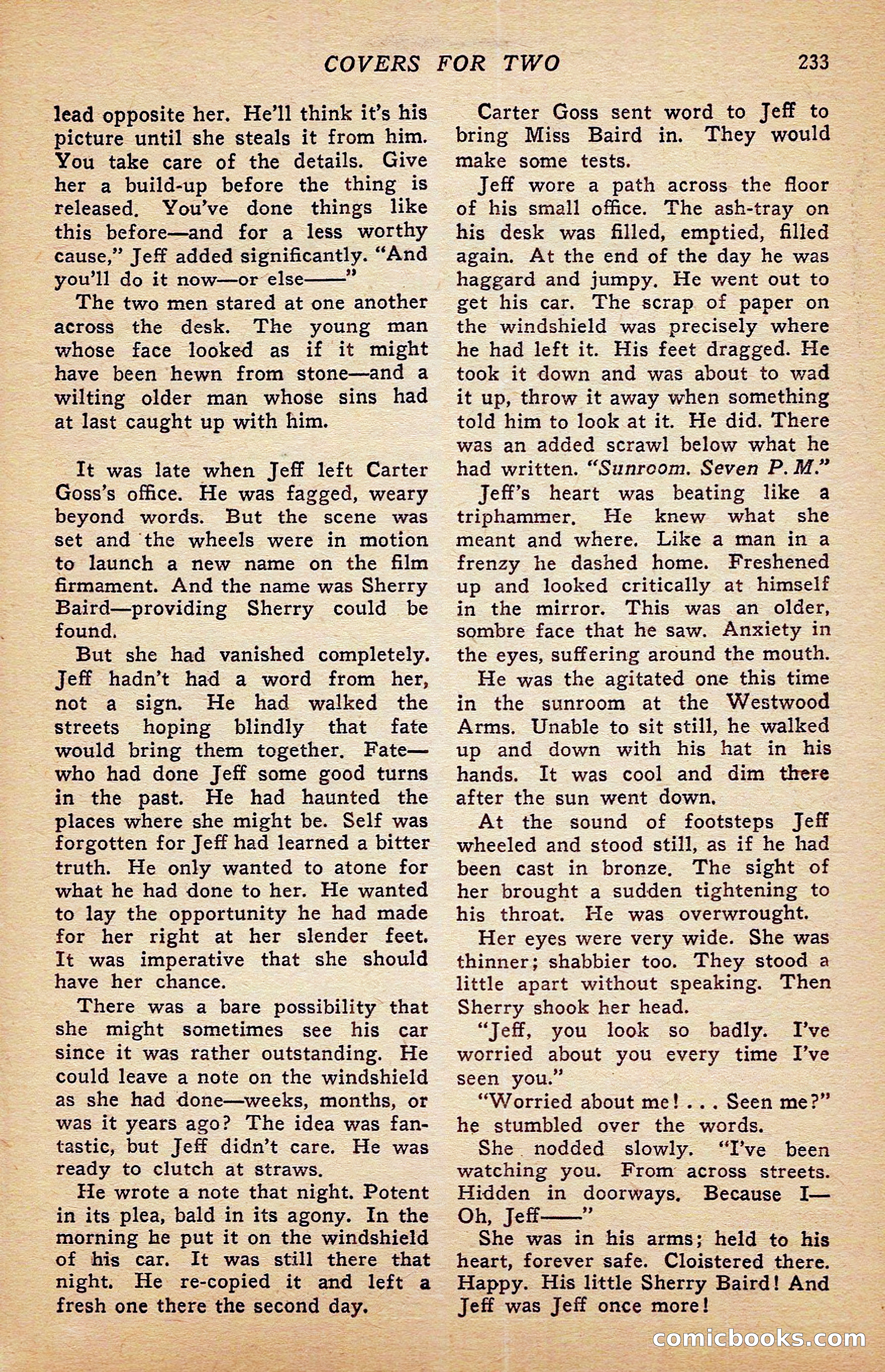 Breezy Stories and Young's Magazine, December 1936 — page 123 of 133
