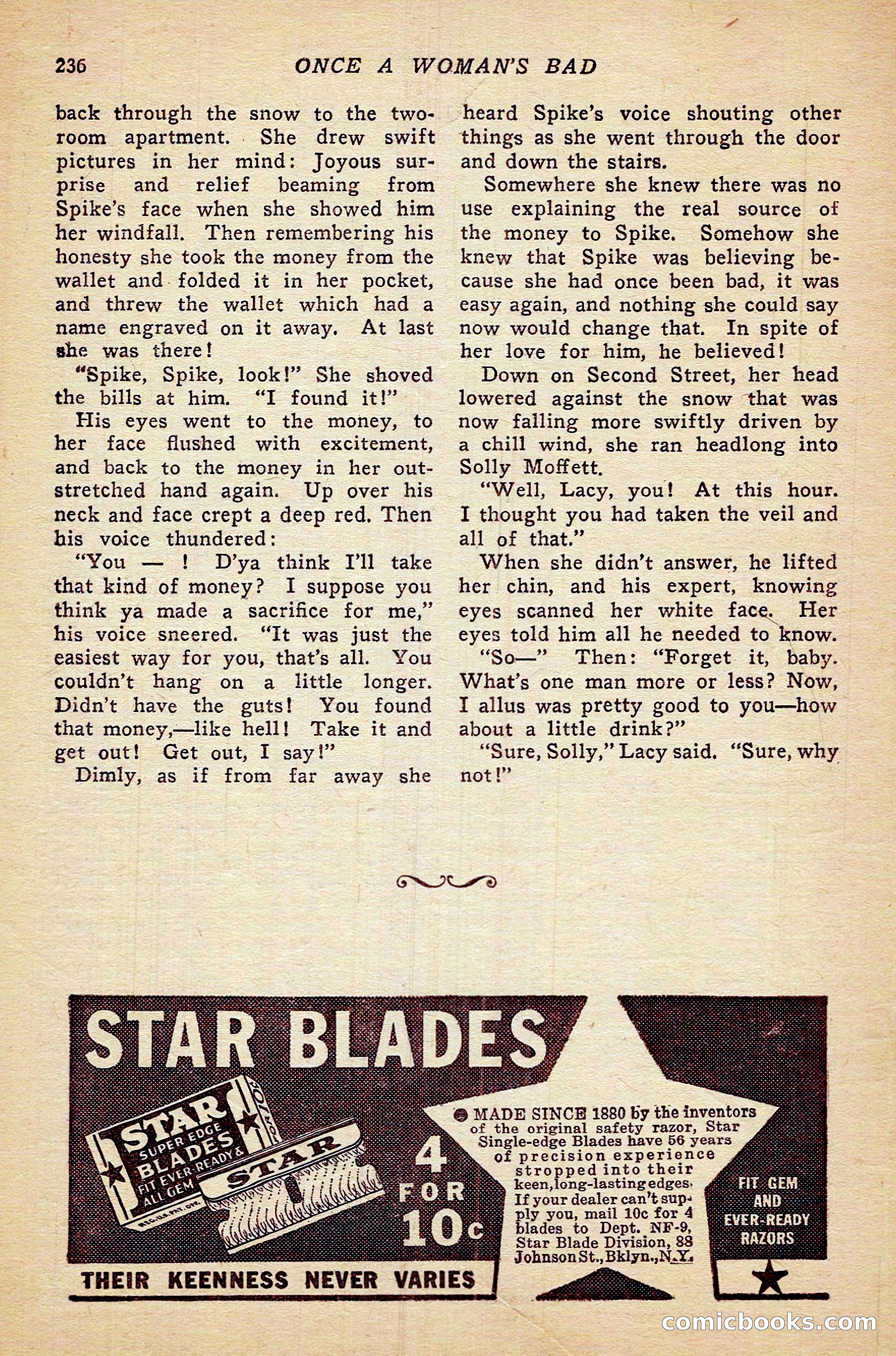 Breezy Stories and Young's Magazine, December 1936 — page 126 of 133