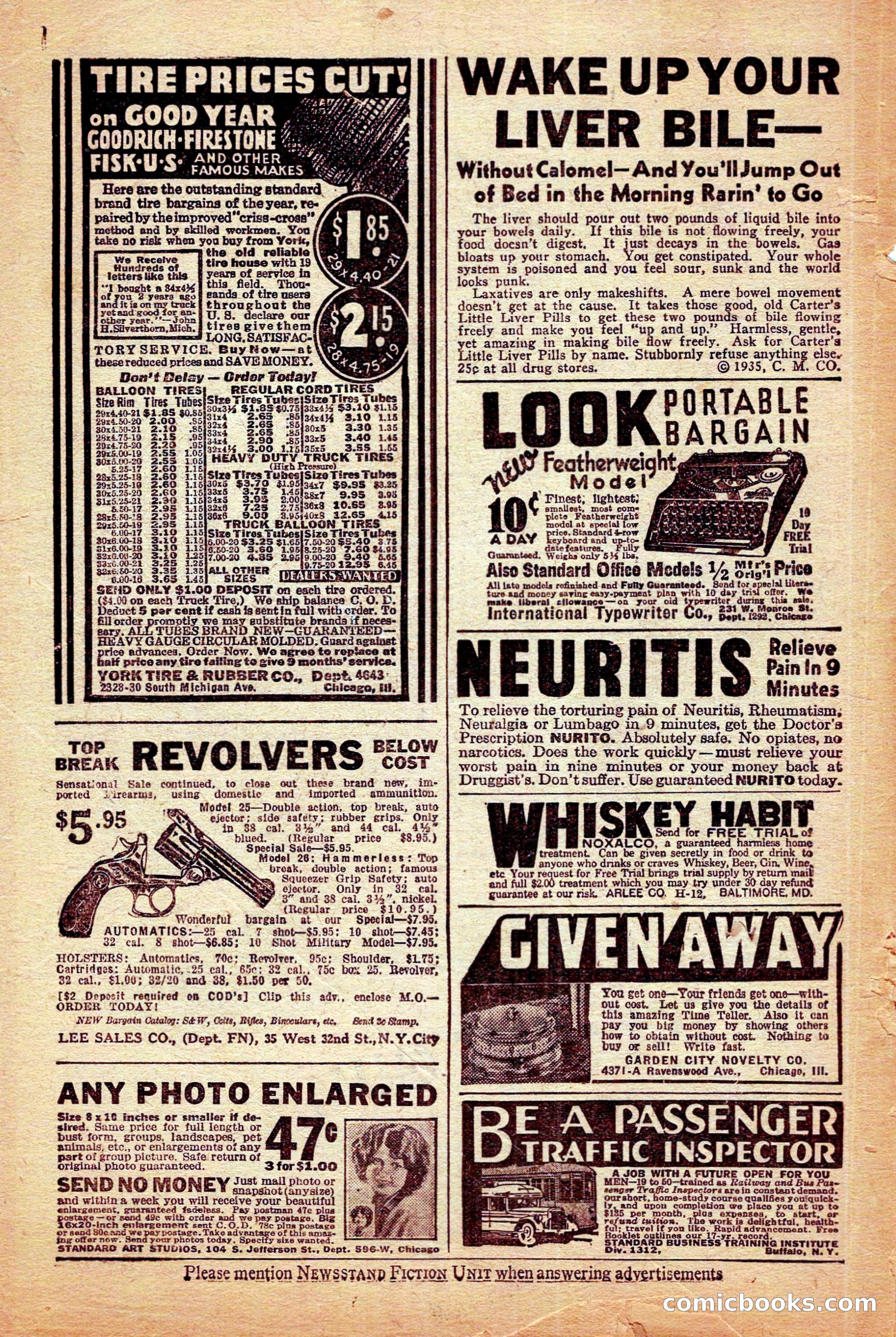 Breezy Stories and Young's Magazine, December 1936 — page 130 of 133
