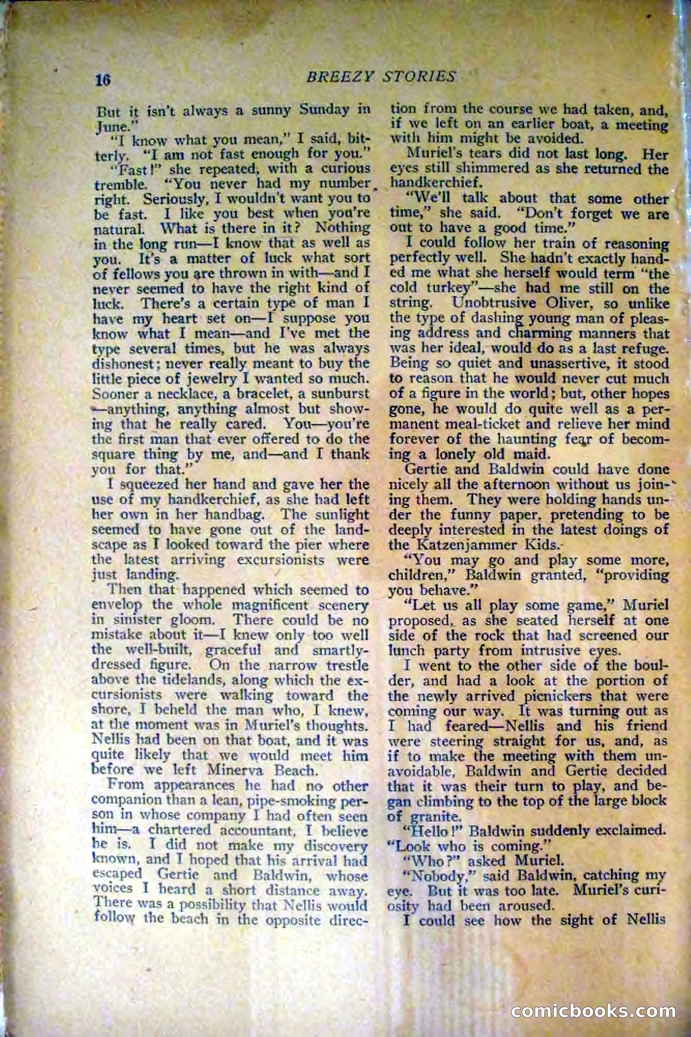 Breezy Stories, March 1916 — page 18 of 132
