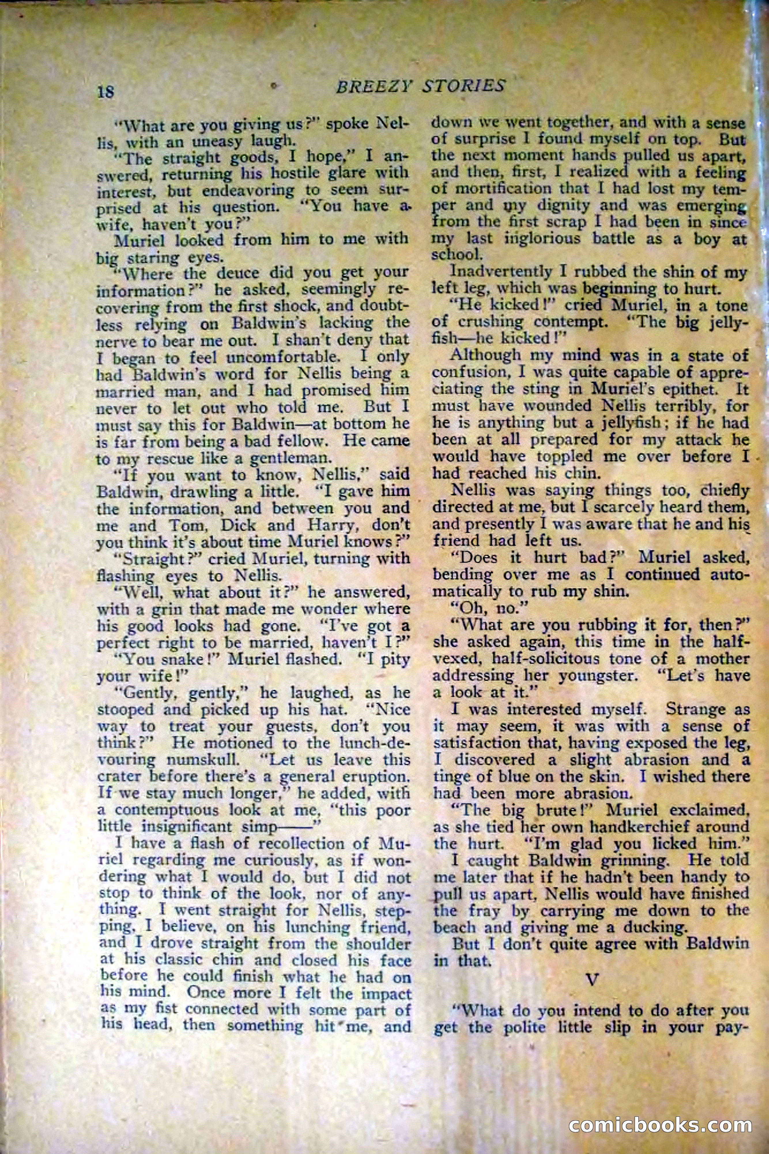 Breezy Stories, March 1916 — page 20 of 132