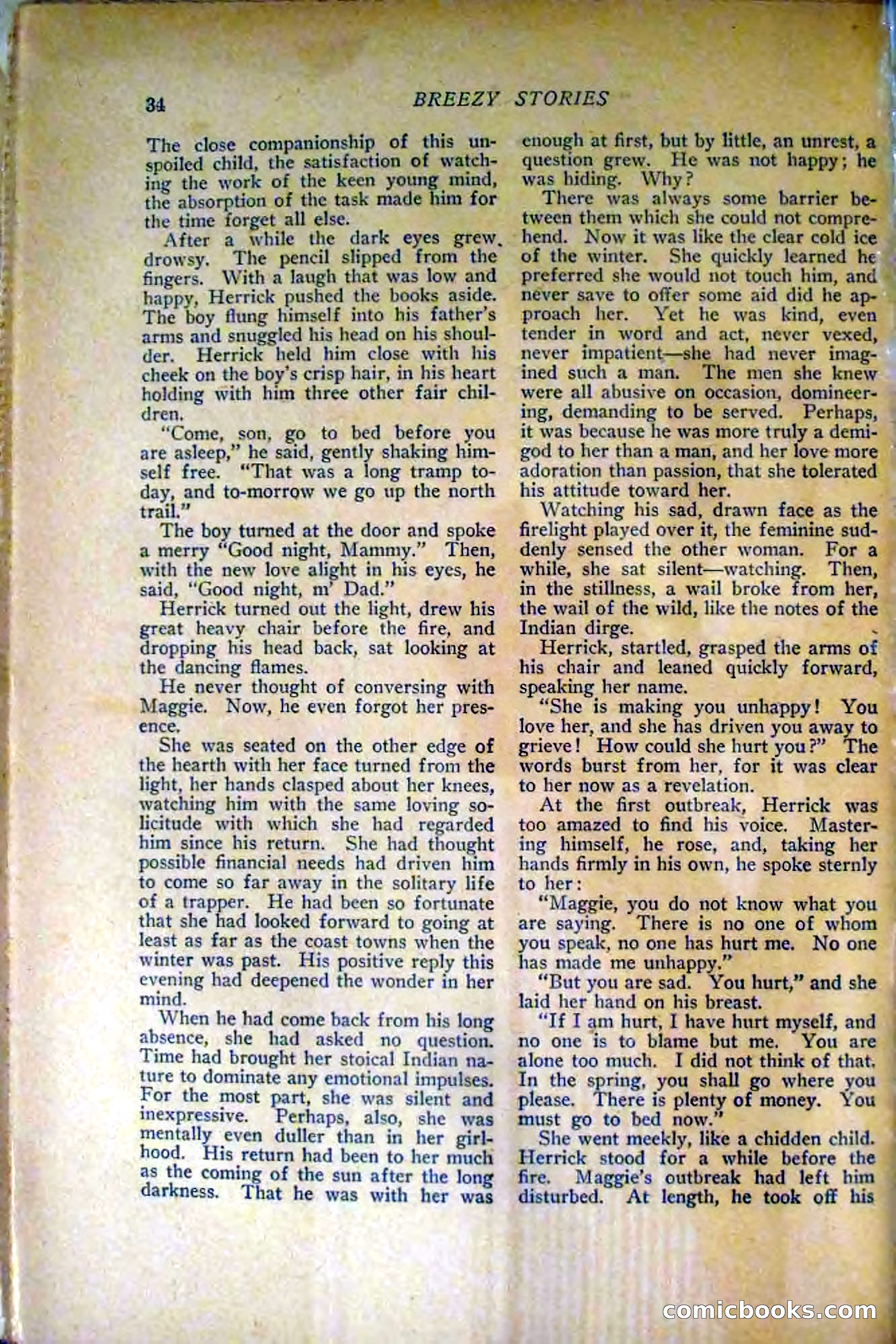 Breezy Stories, March 1916 — page 36 of 132