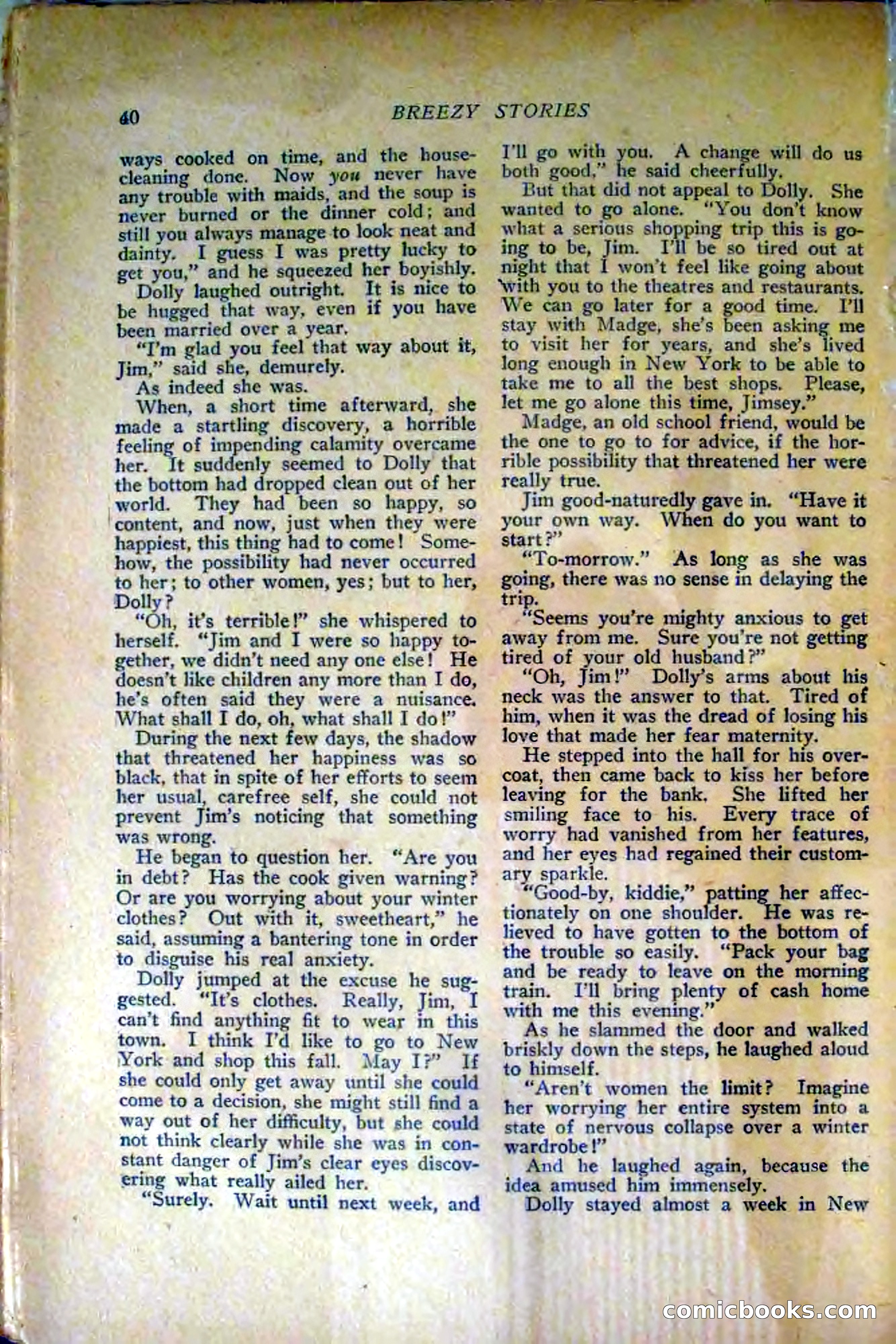 Breezy Stories, March 1916 — page 42 of 132