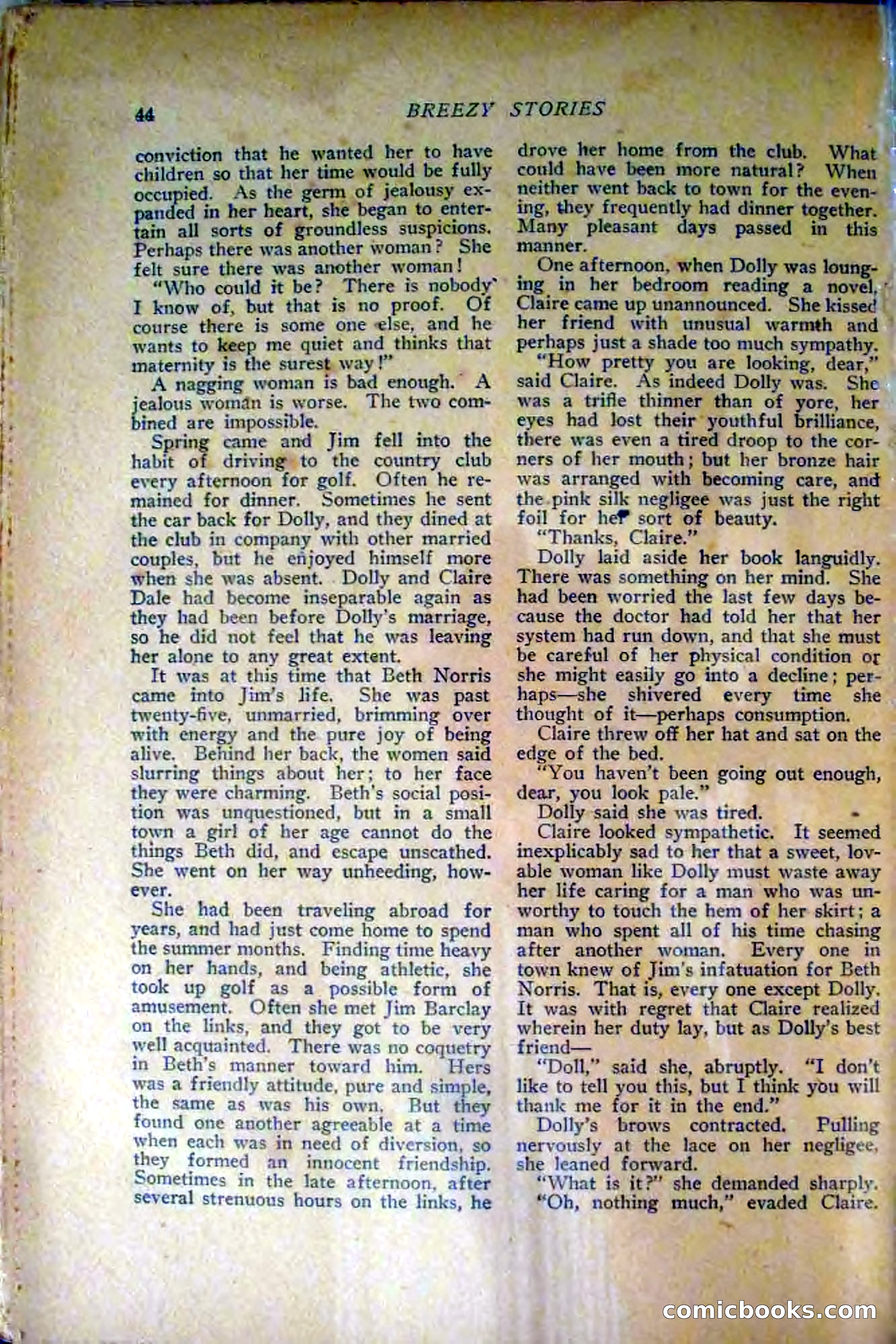 Breezy Stories, March 1916 — page 46 of 132