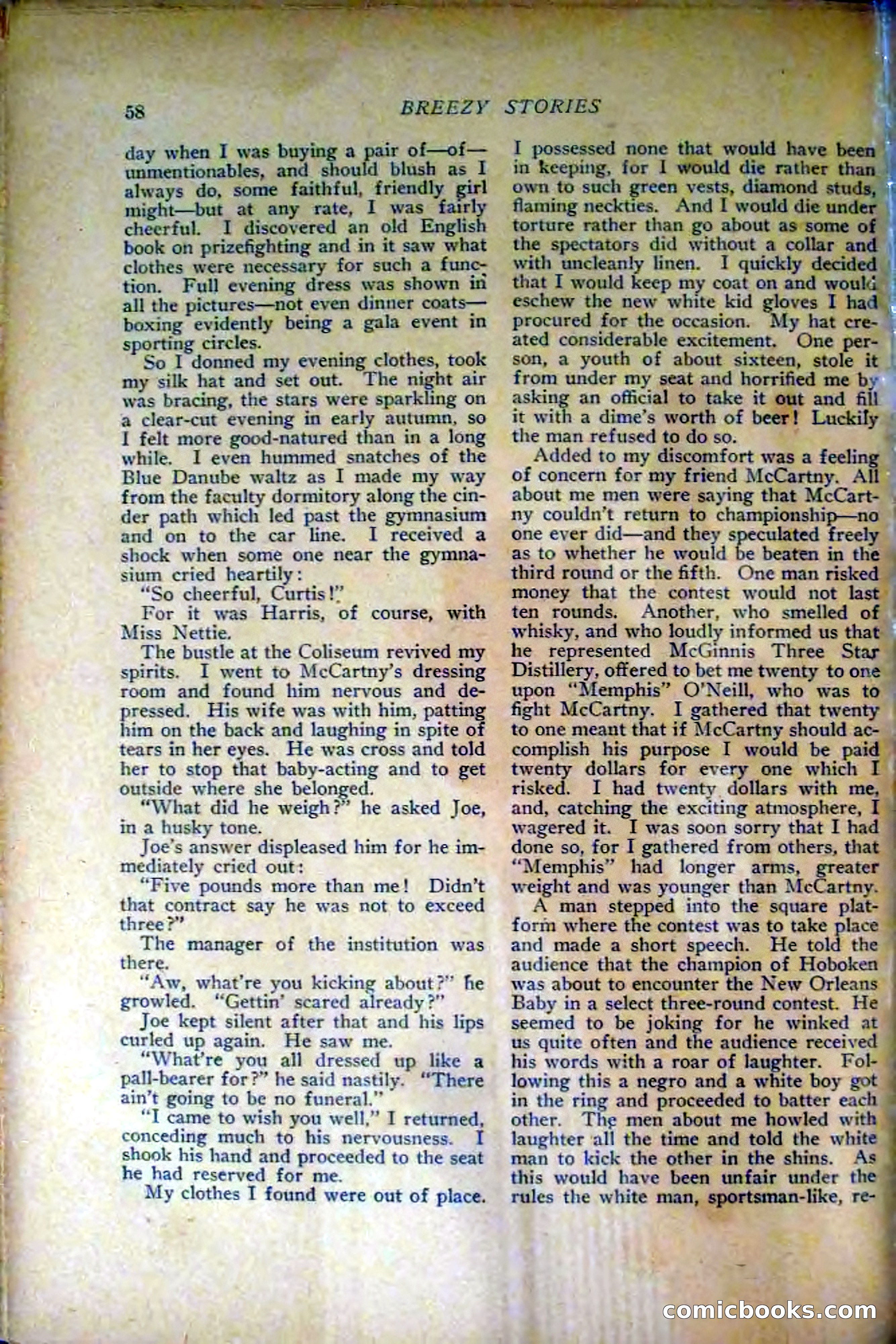 Breezy Stories, March 1916 — page 60 of 132