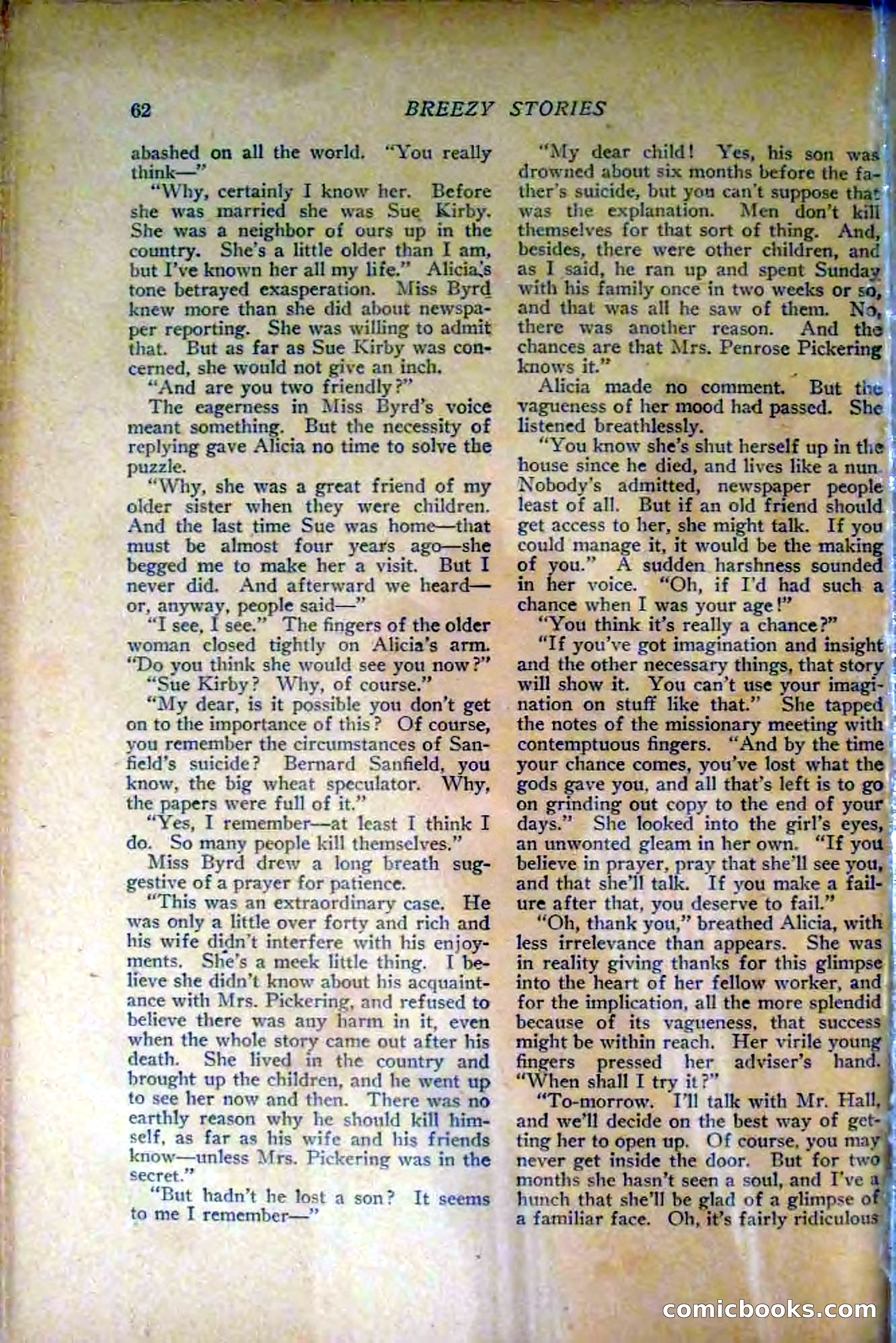 Breezy Stories, March 1916 — page 64 of 132
