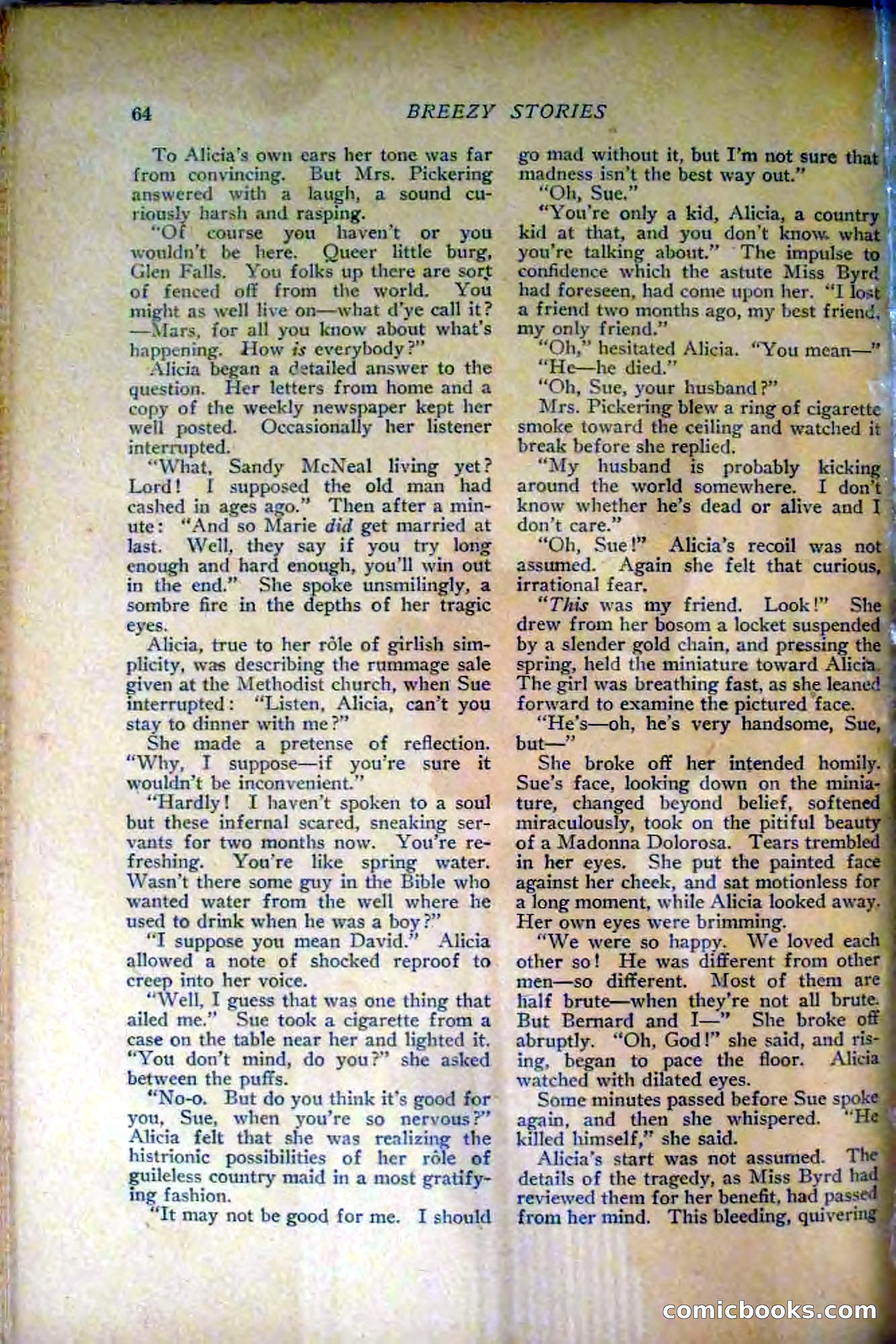 Breezy Stories, March 1916 — page 66 of 132