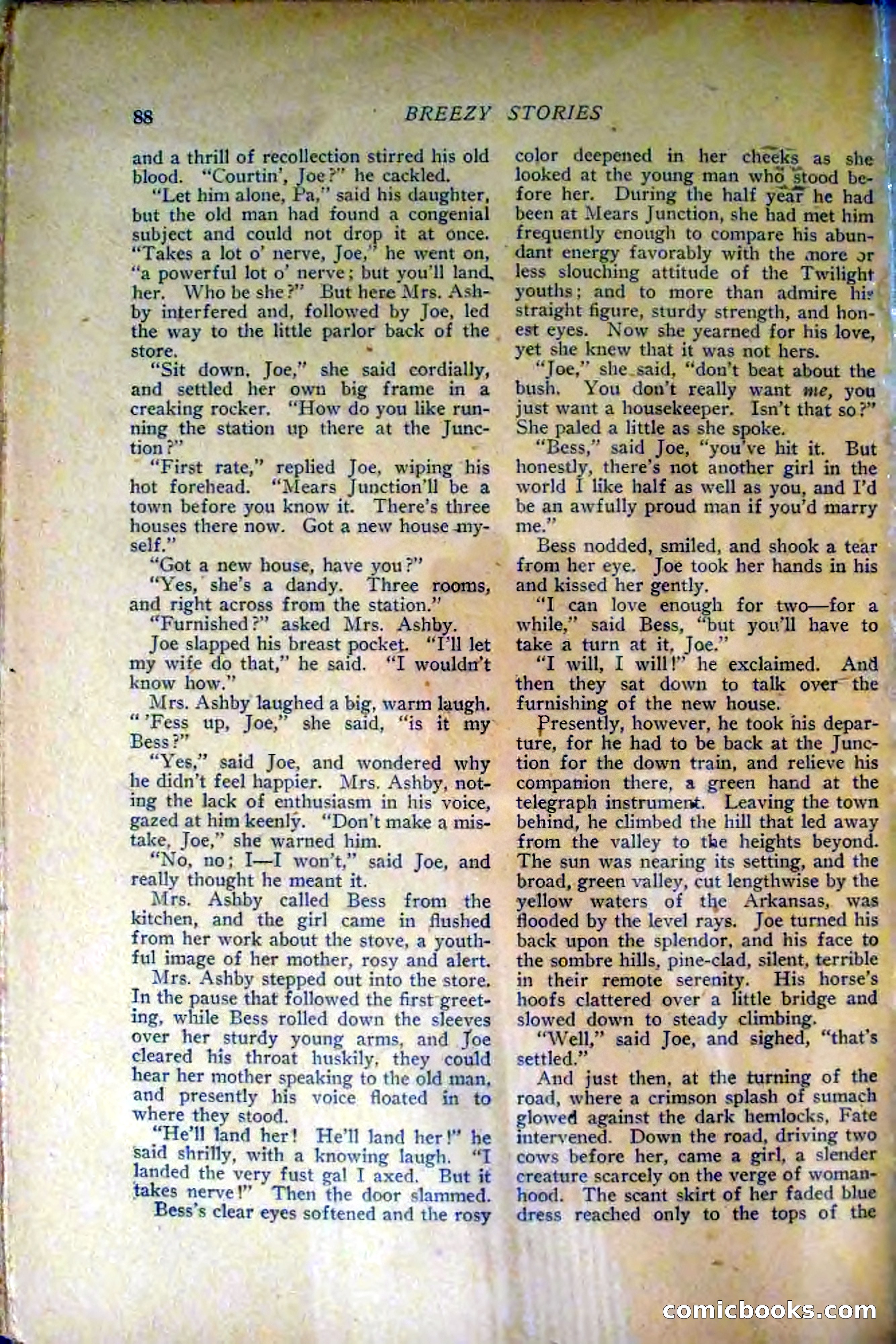 Breezy Stories, March 1916 — page 90 of 132