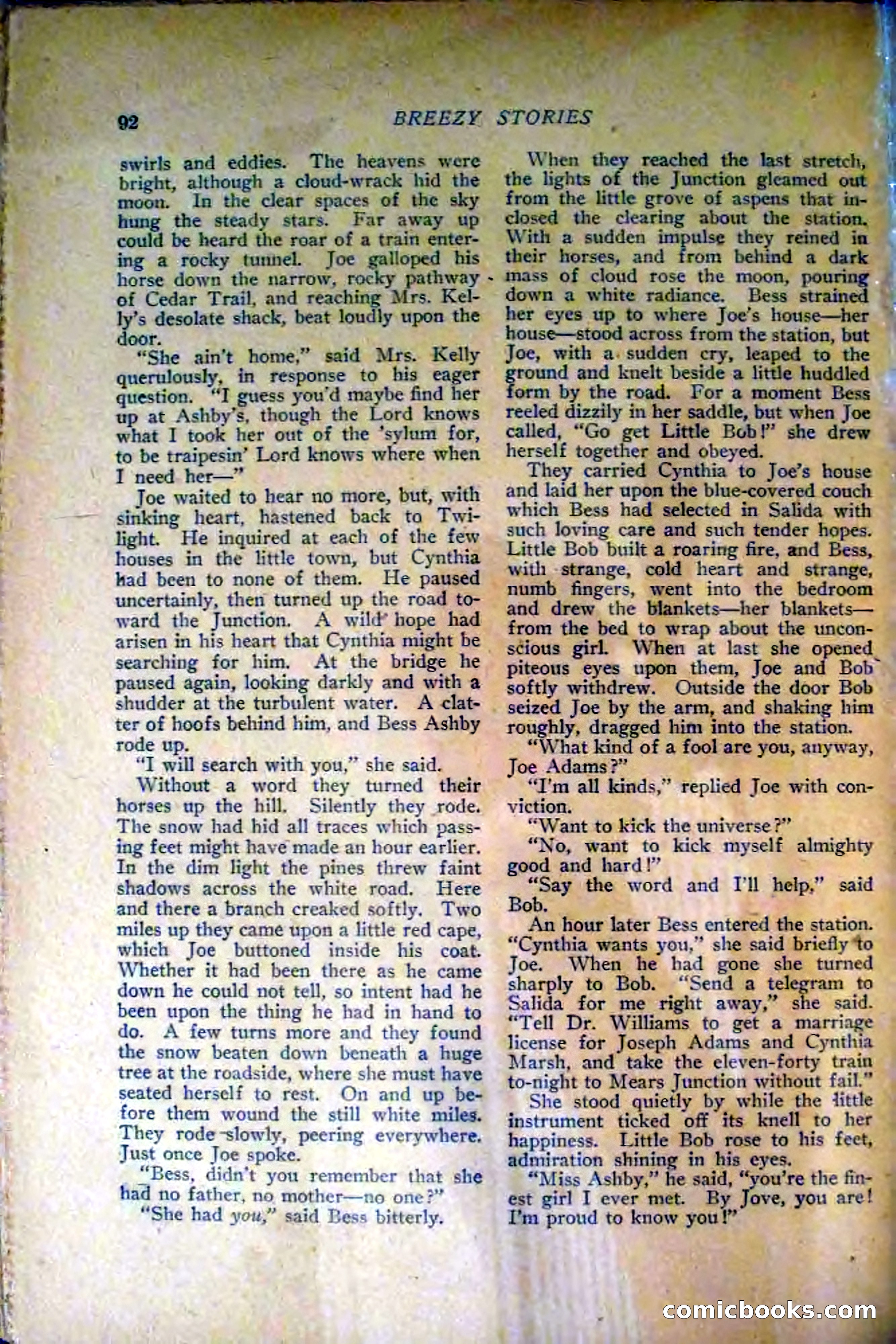Breezy Stories, March 1916 — page 94 of 132