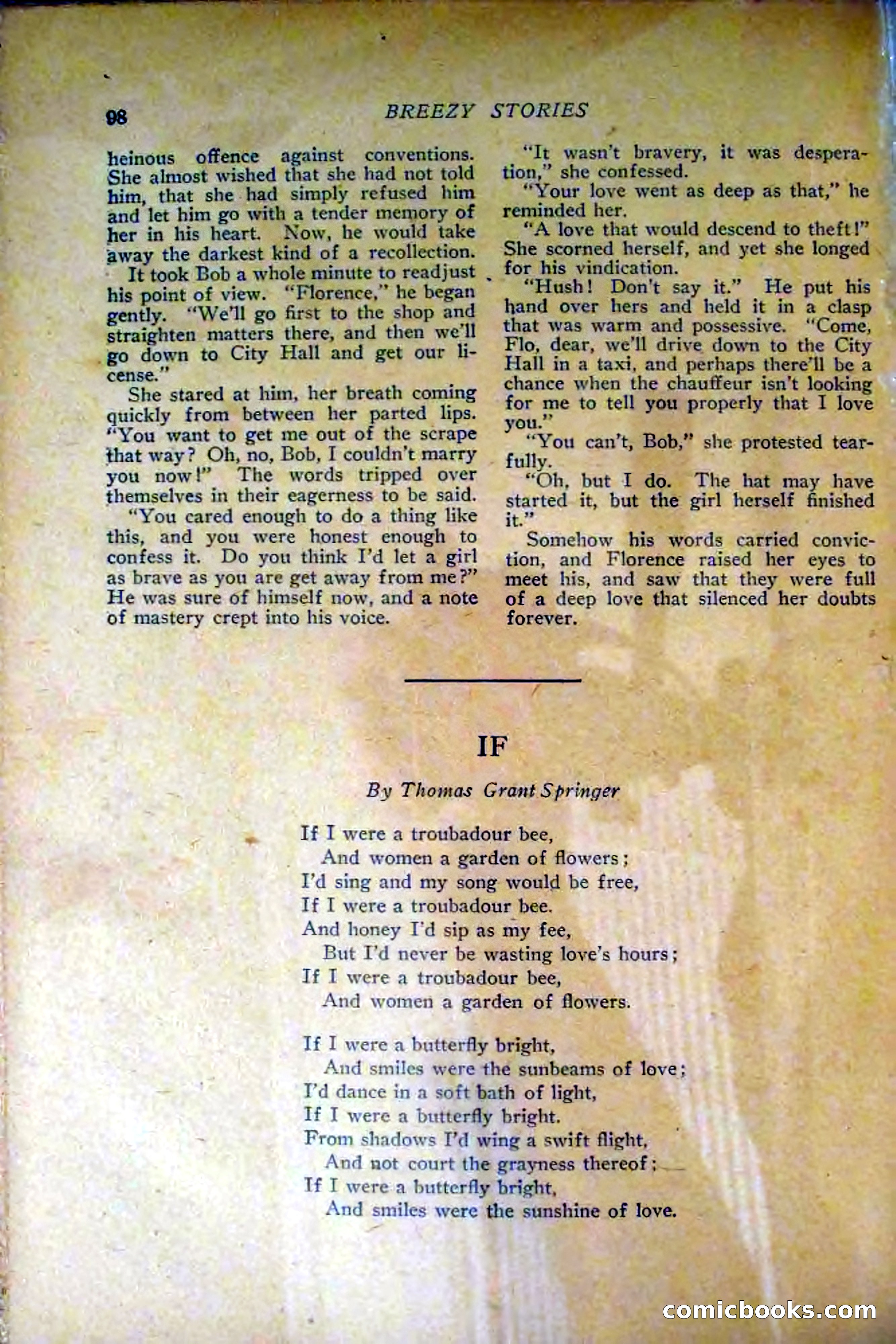 Breezy Stories, March 1916 — page 100 of 132
