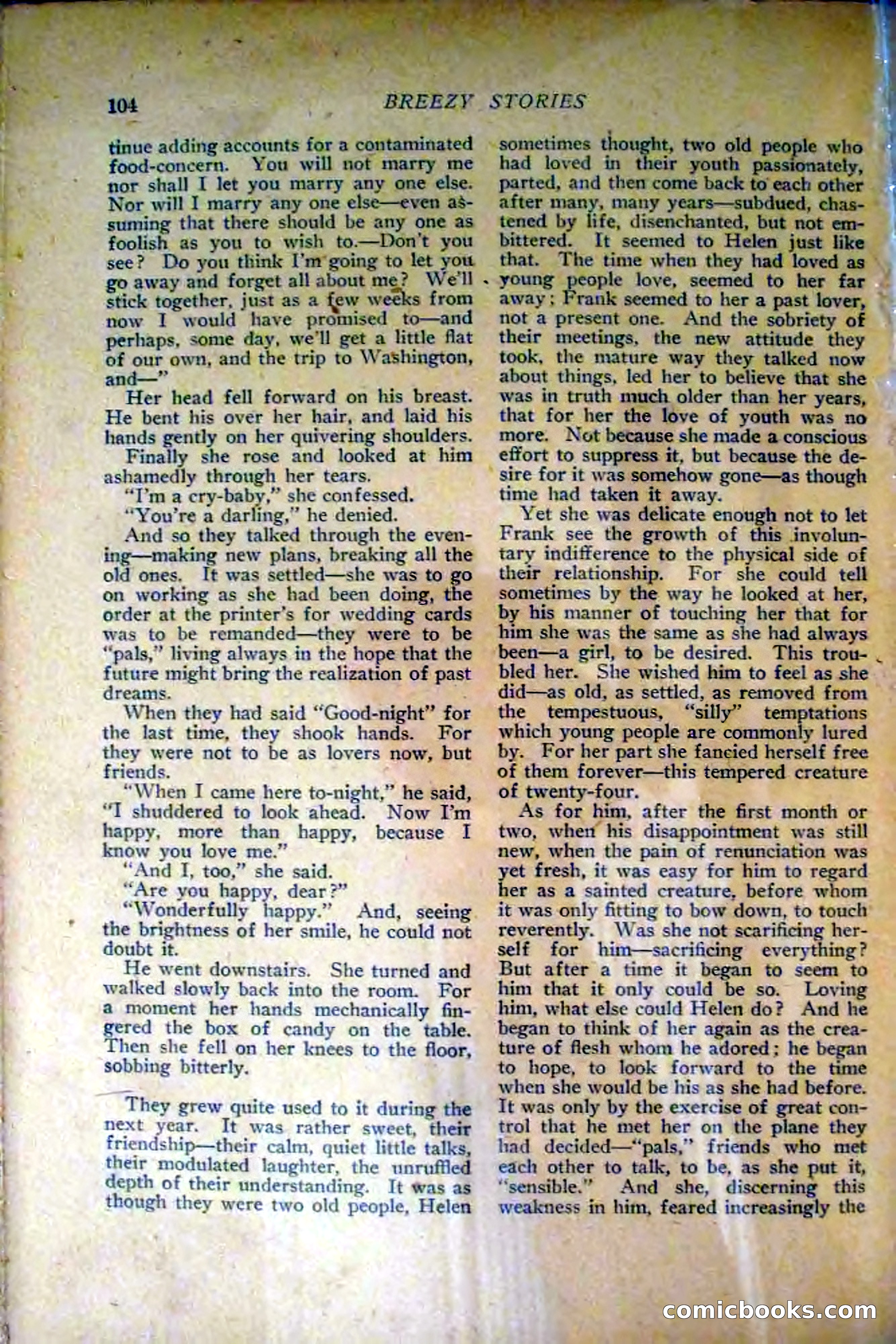 Breezy Stories, March 1916 — page 106 of 132