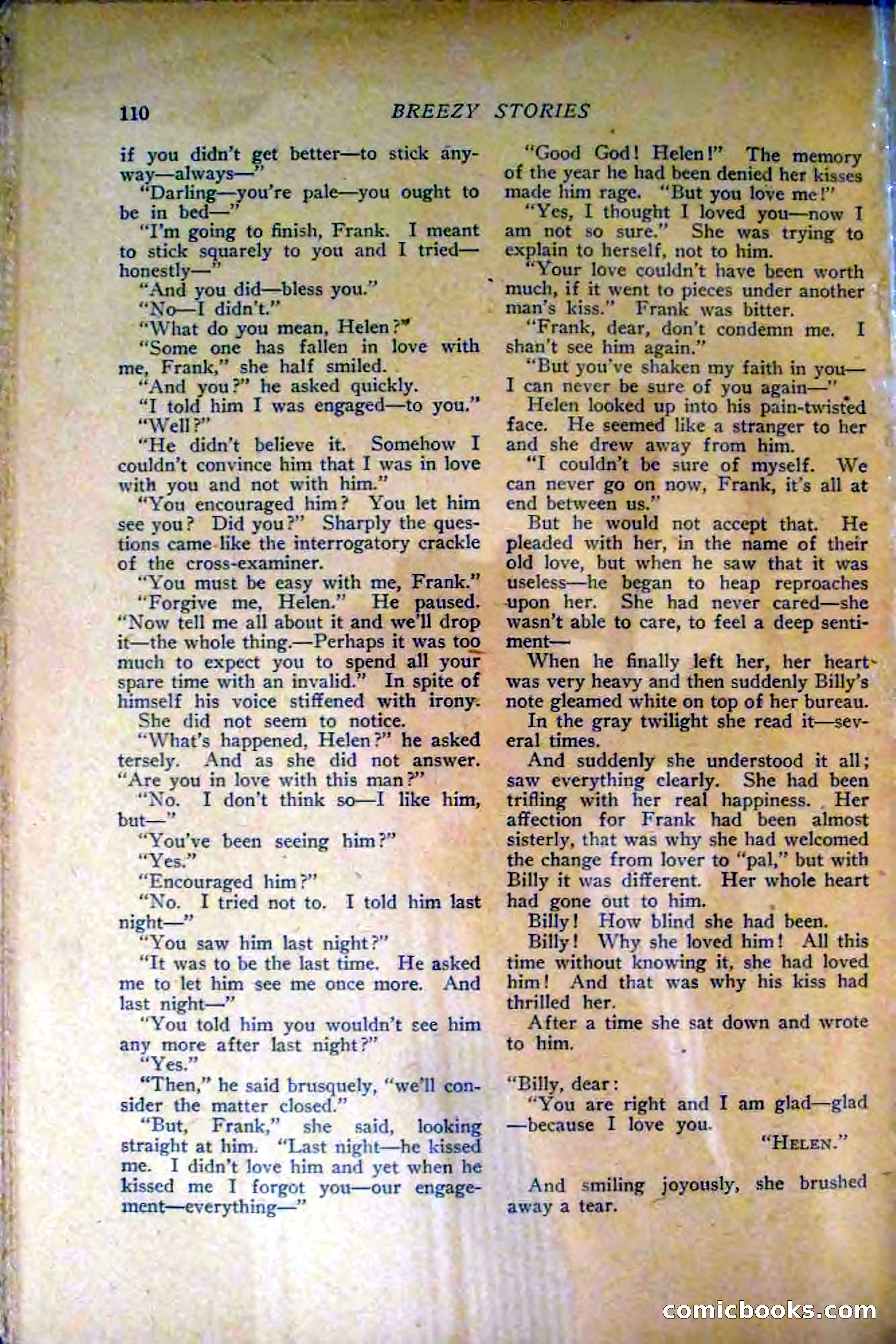 Breezy Stories, March 1916 — page 112 of 132