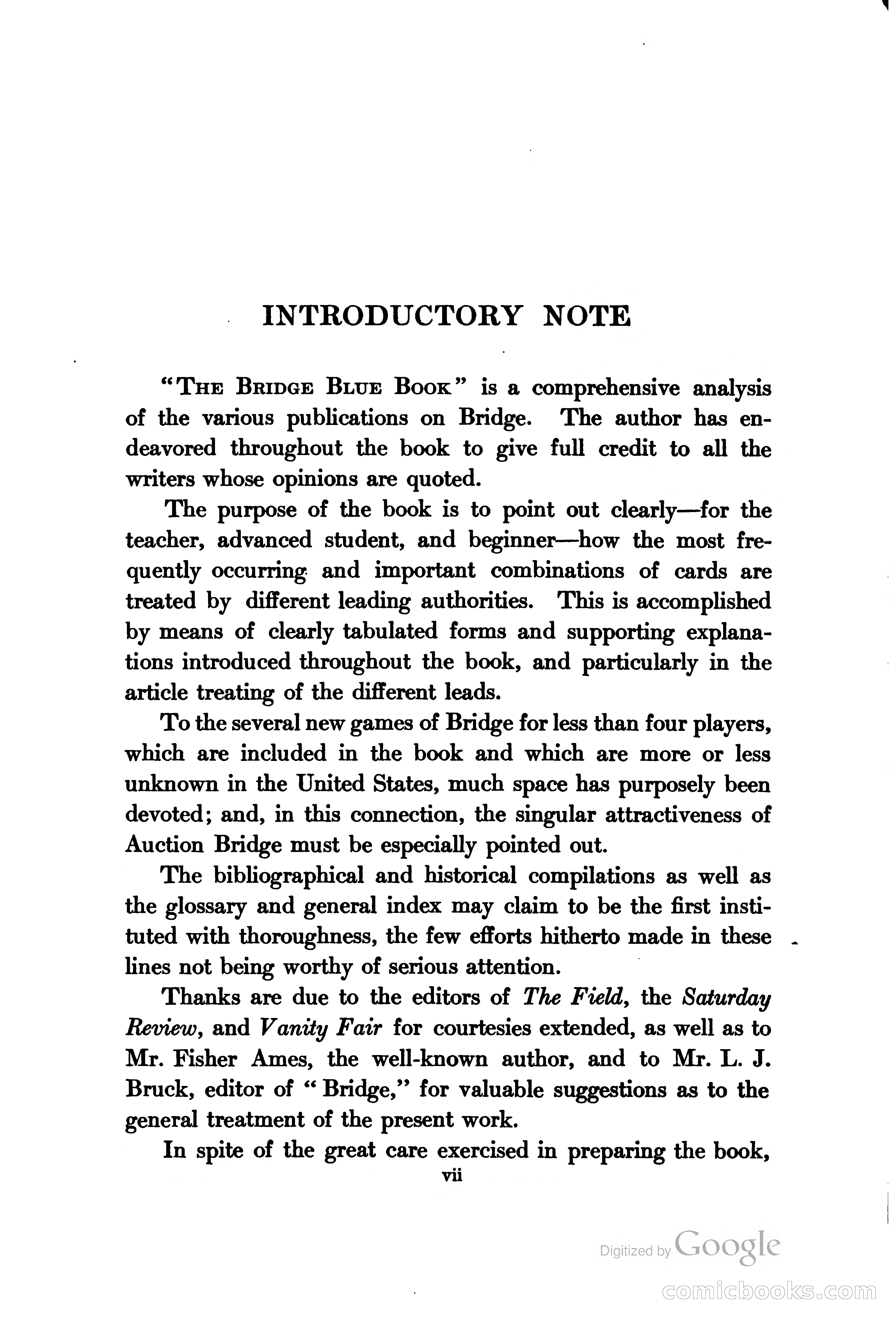 The Bridge Blue Book — page 14 of 172