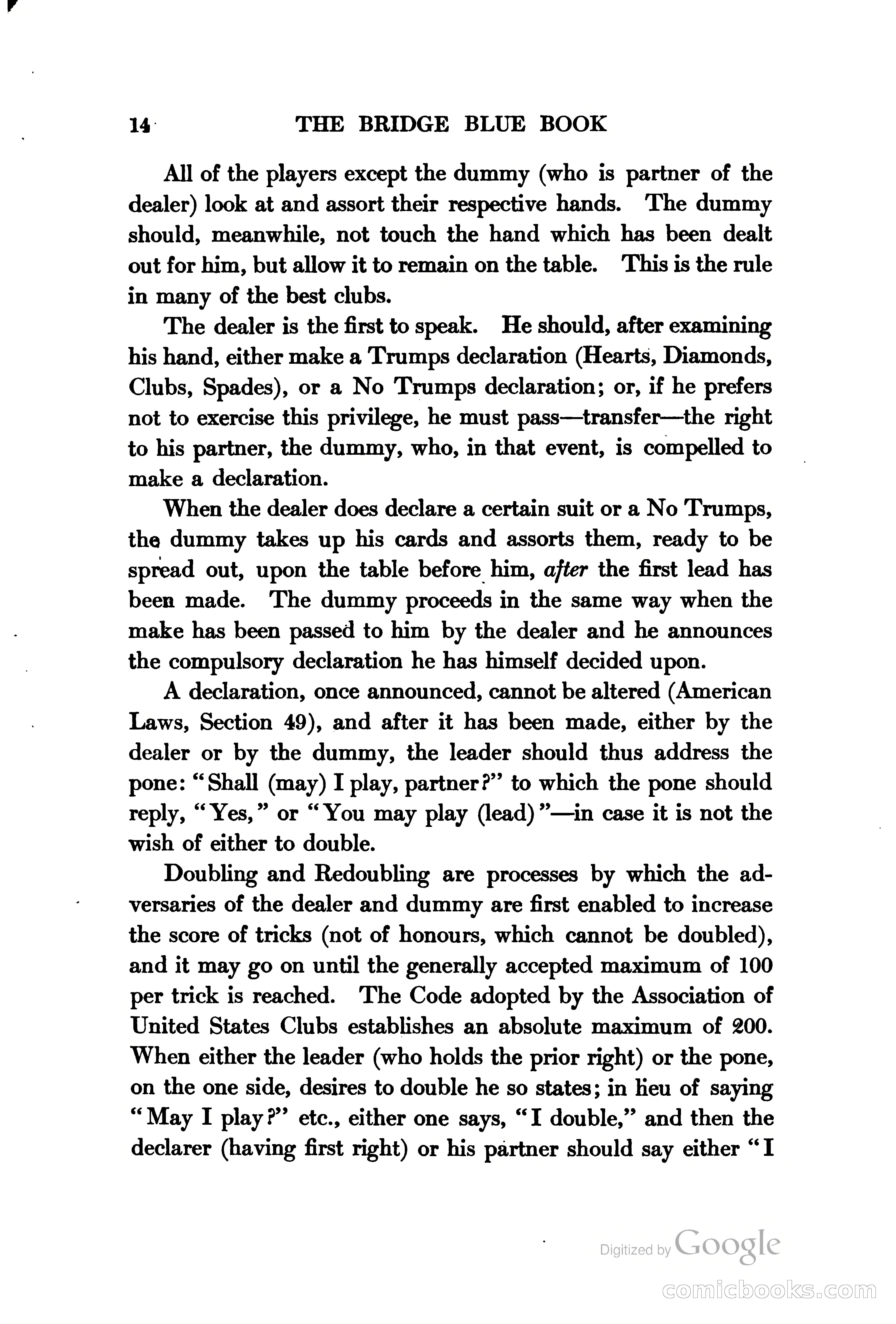 The Bridge Blue Book — page 29 of 172