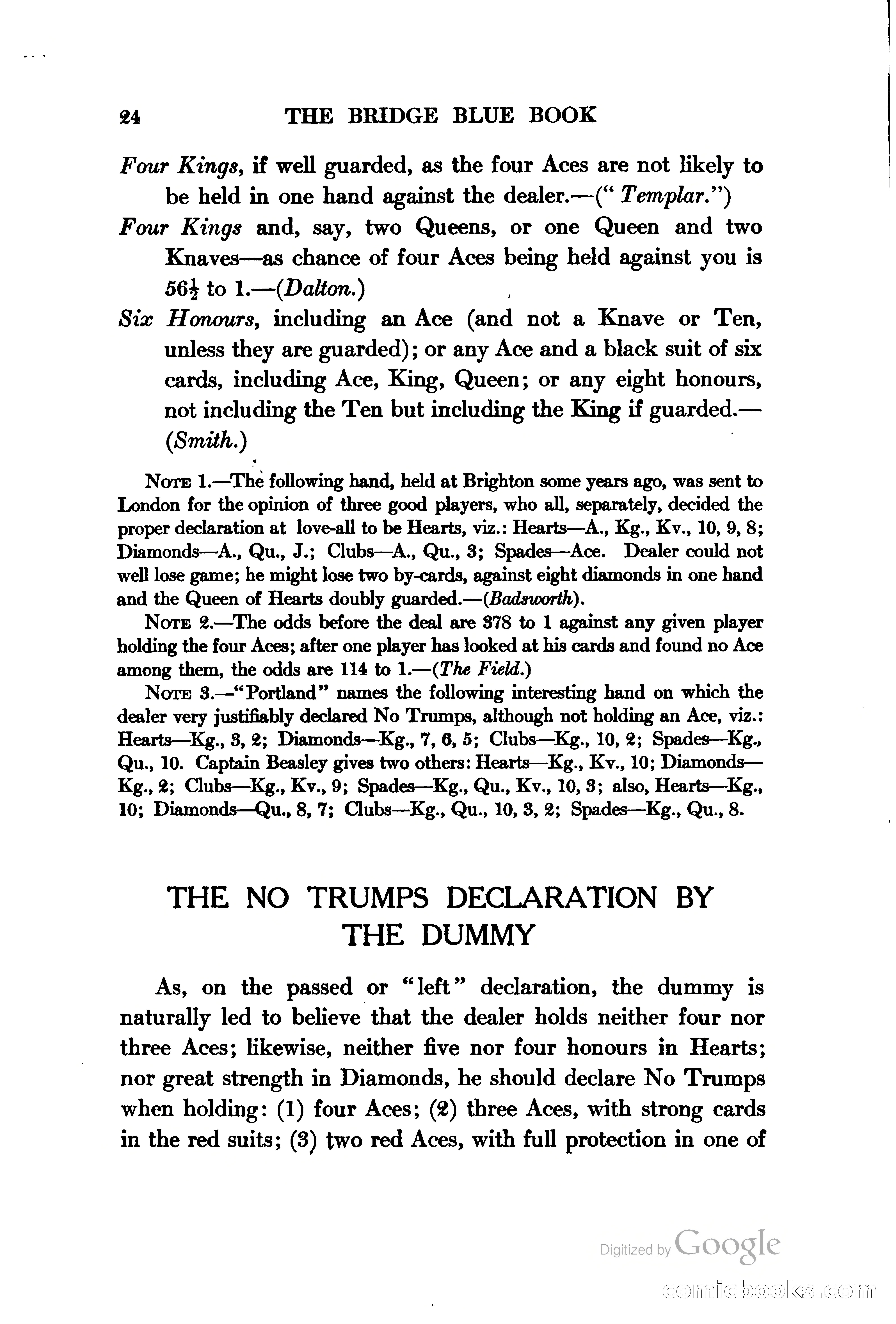 The Bridge Blue Book — page 39 of 172
