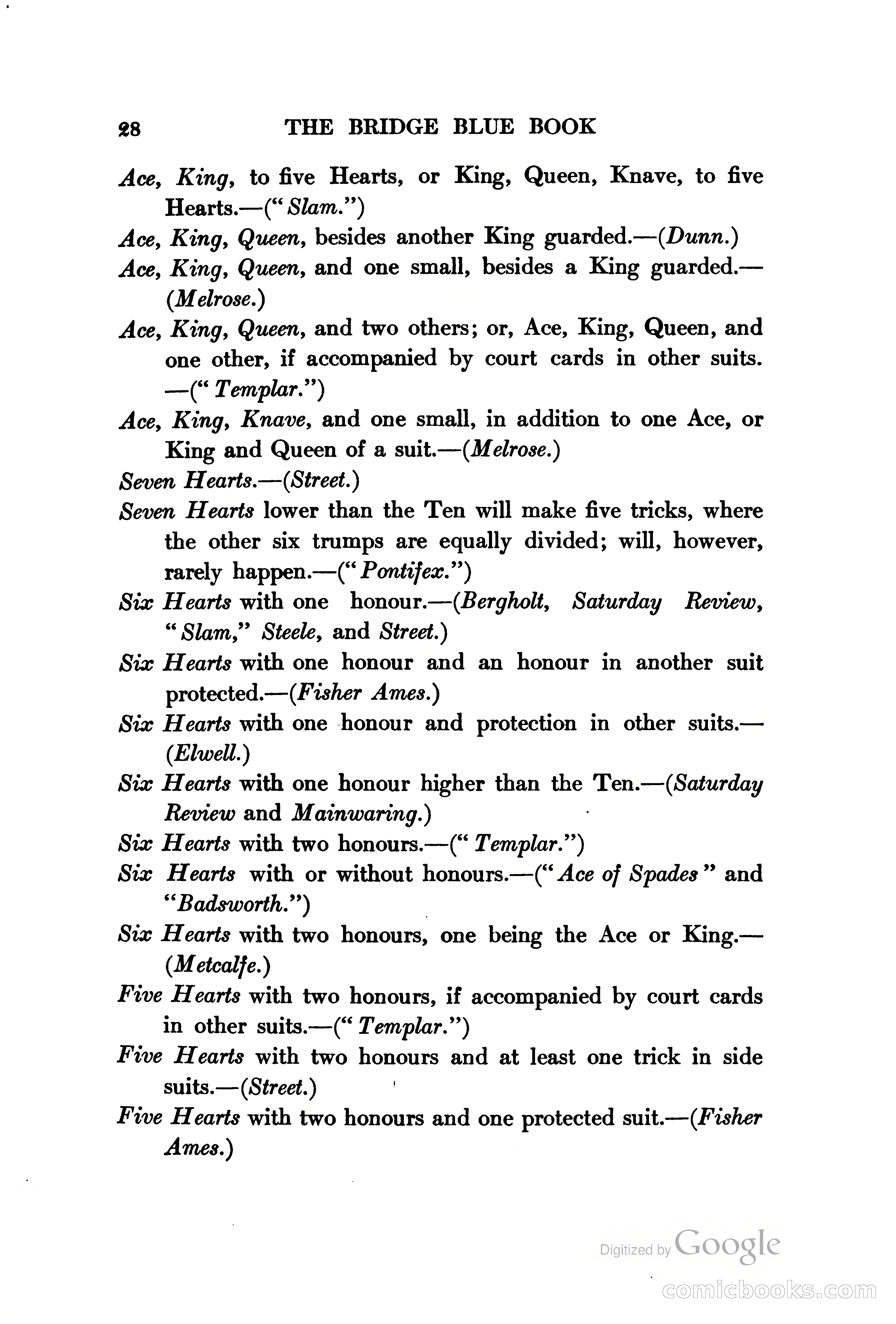 The Bridge Blue Book — page 43 of 172