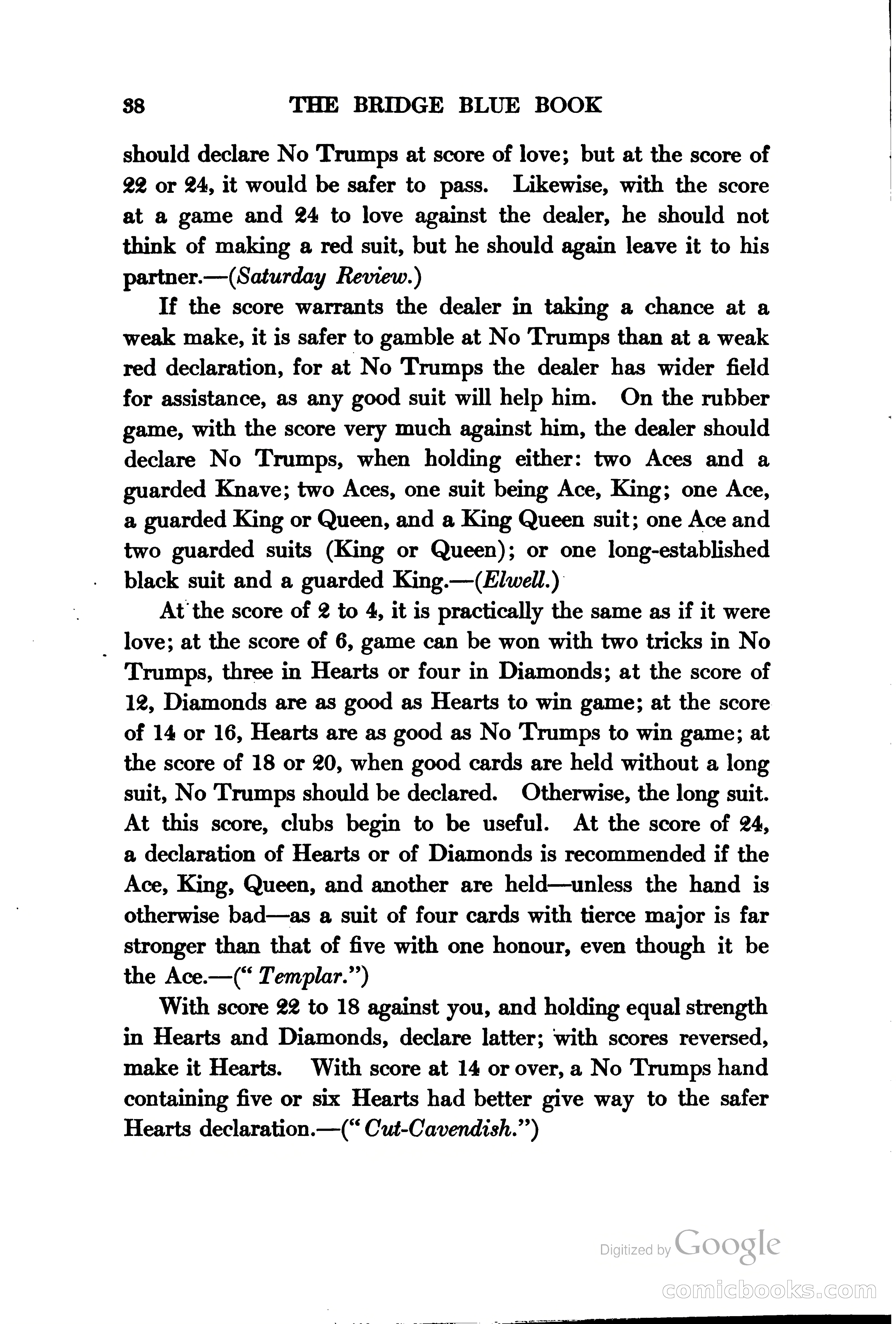 The Bridge Blue Book — page 53 of 172