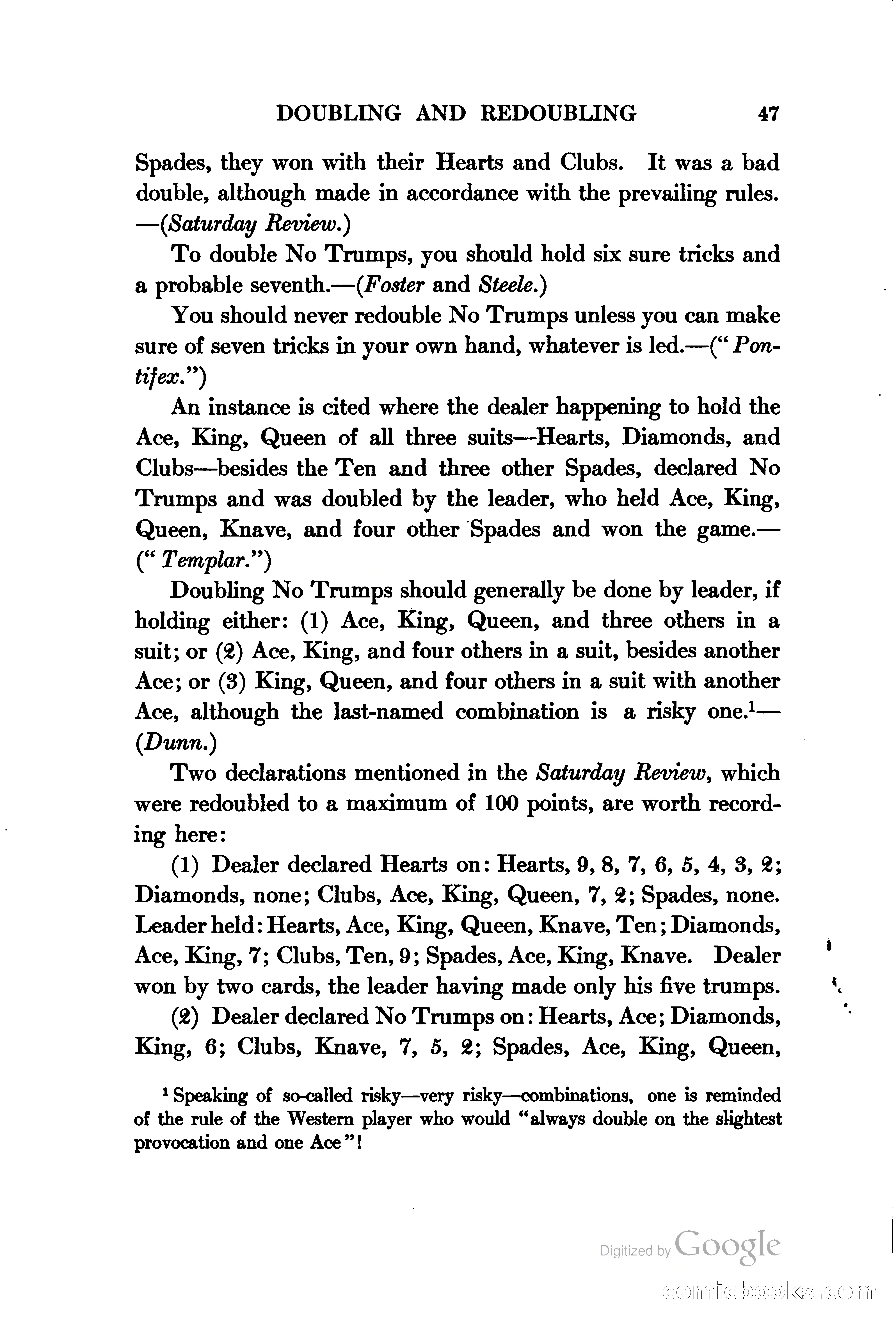 The Bridge Blue Book — page 62 of 172
