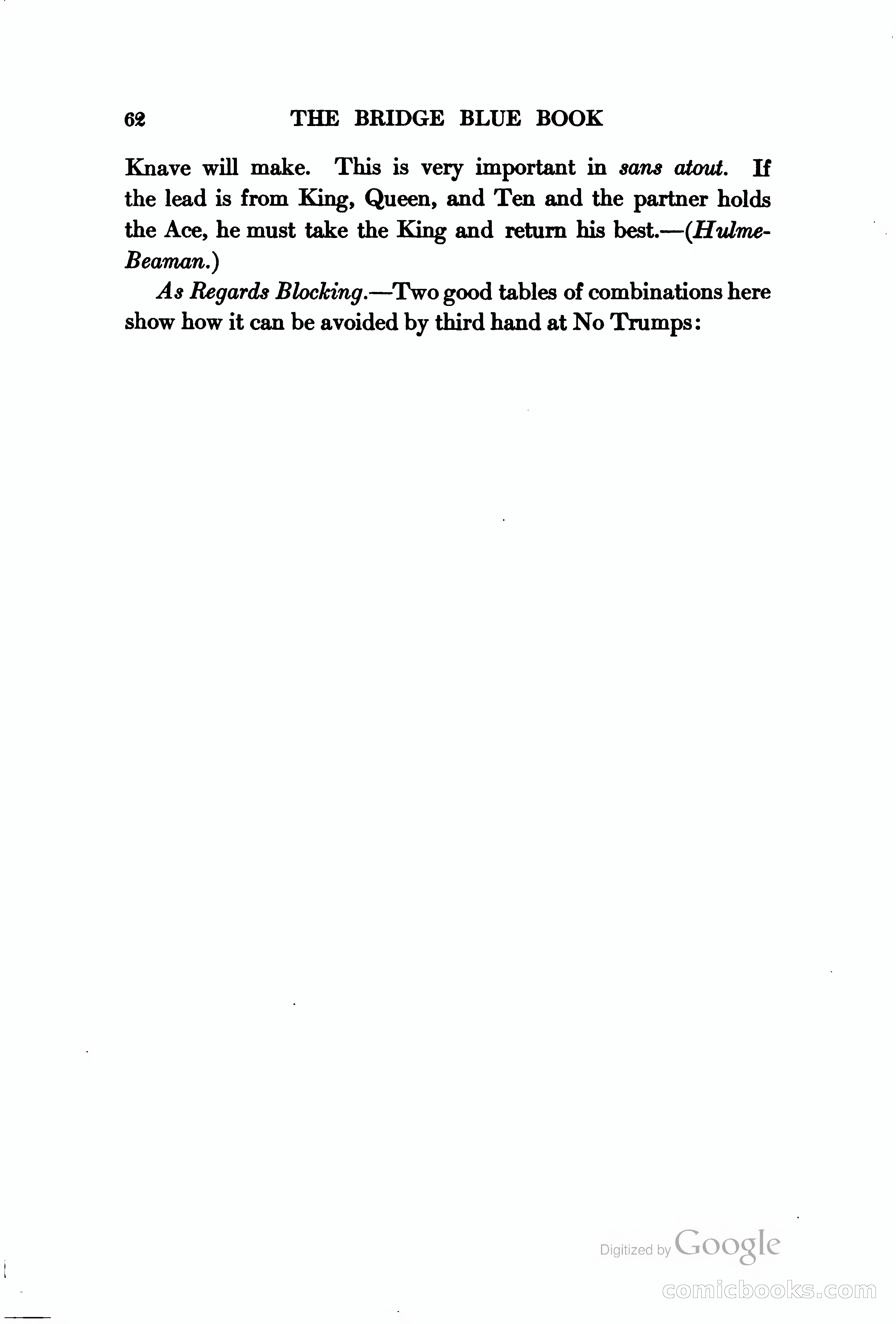 The Bridge Blue Book — page 77 of 172
