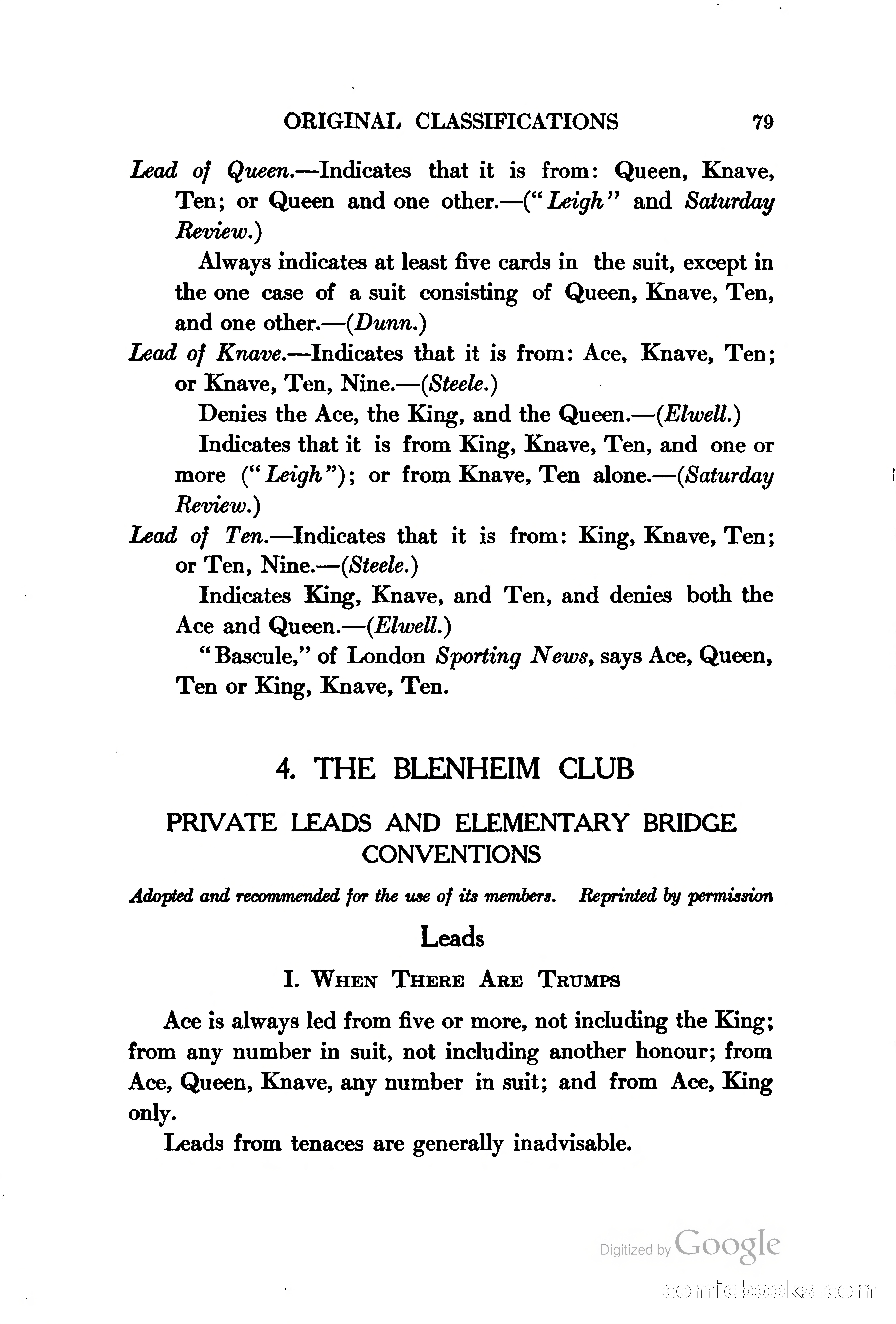 The Bridge Blue Book — page 94 of 172