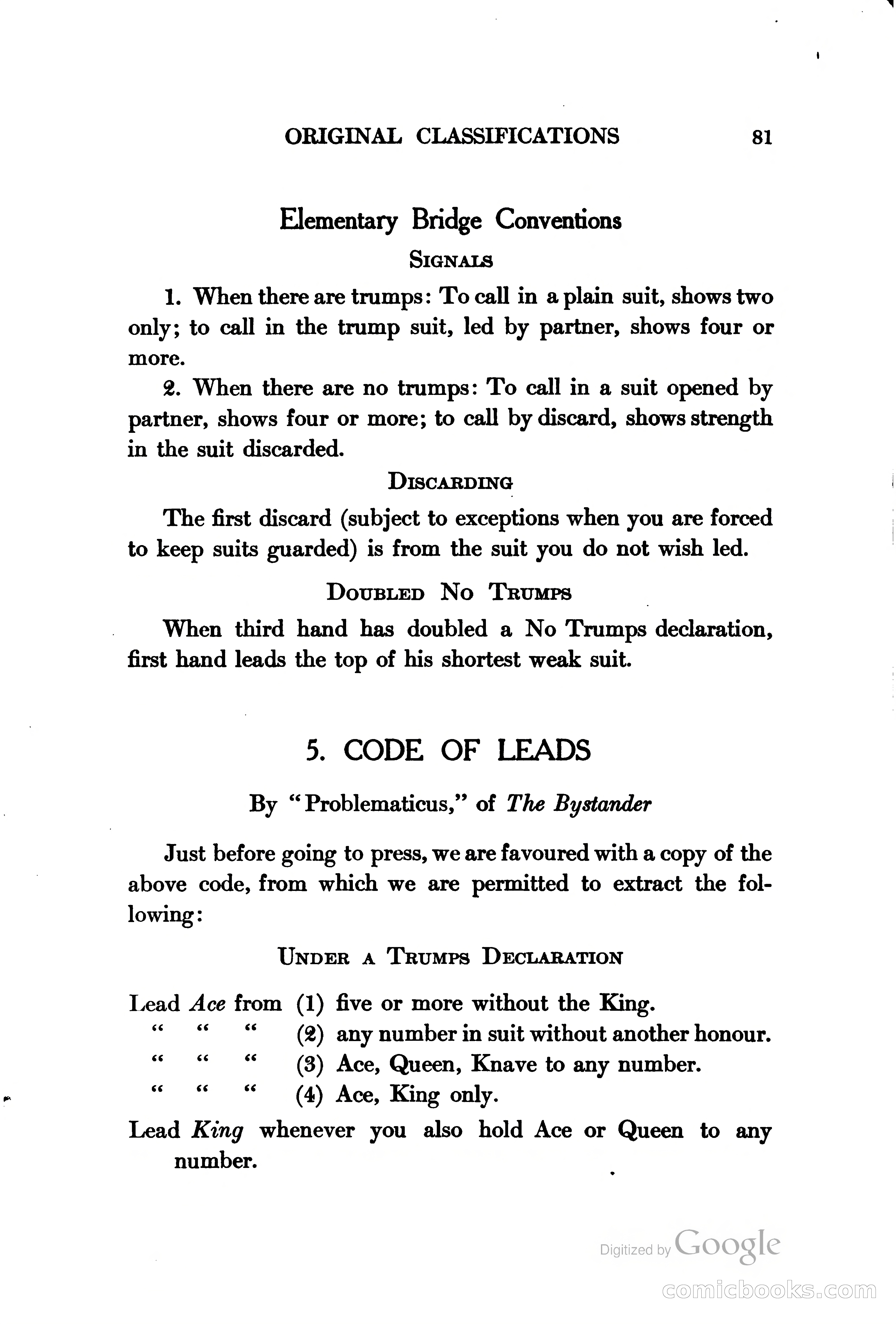 The Bridge Blue Book — page 96 of 172