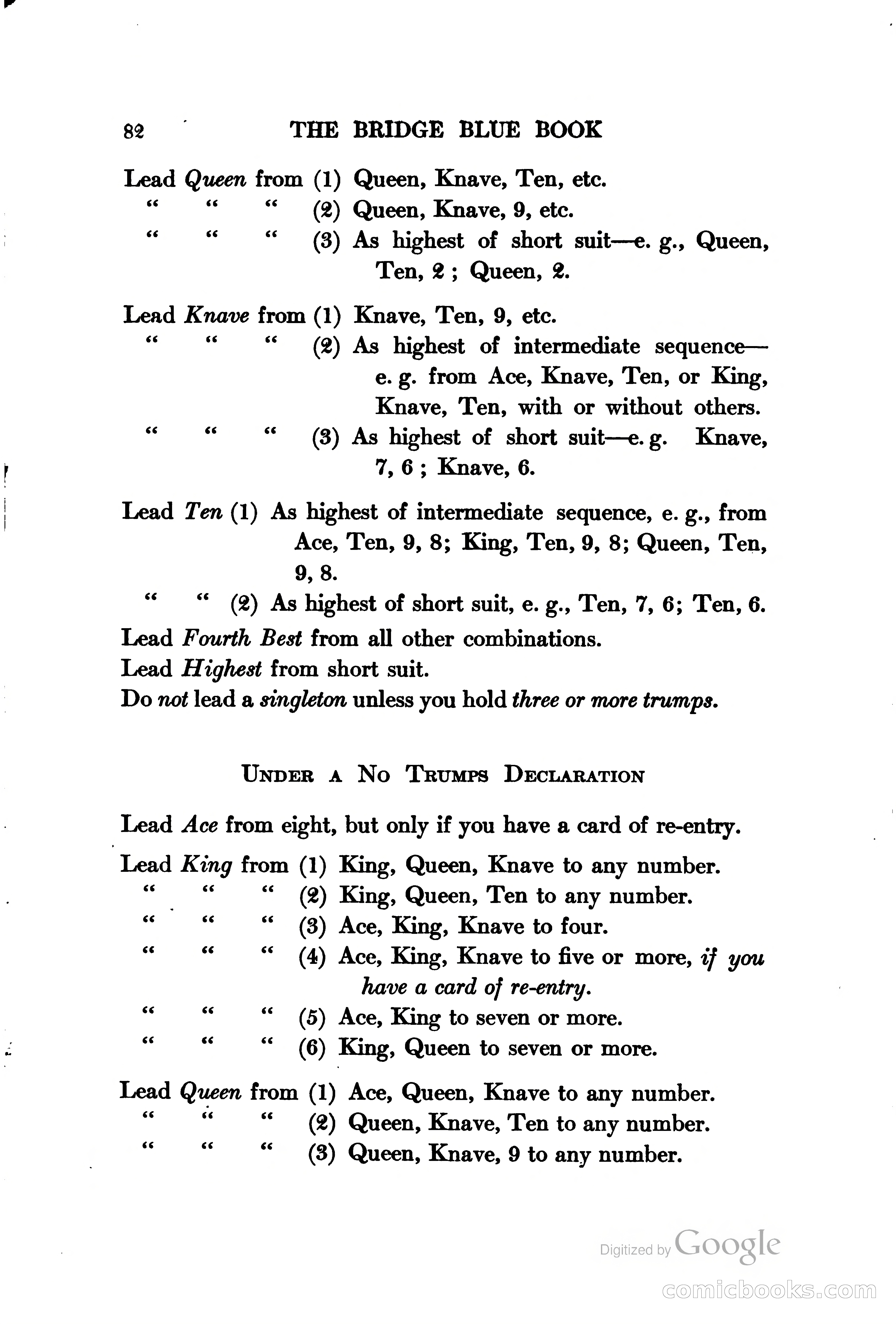 The Bridge Blue Book — page 97 of 172