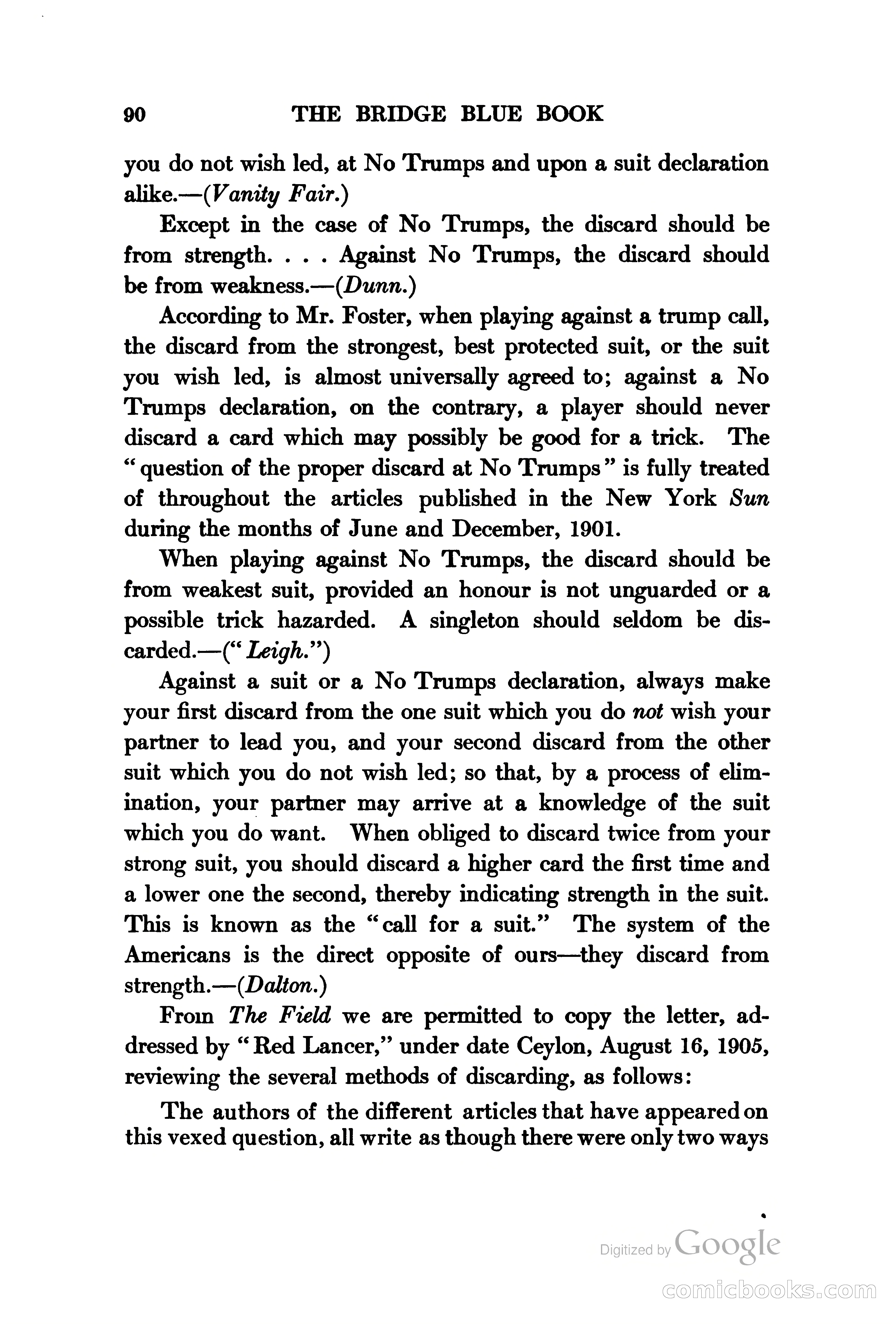 The Bridge Blue Book — page 105 of 172