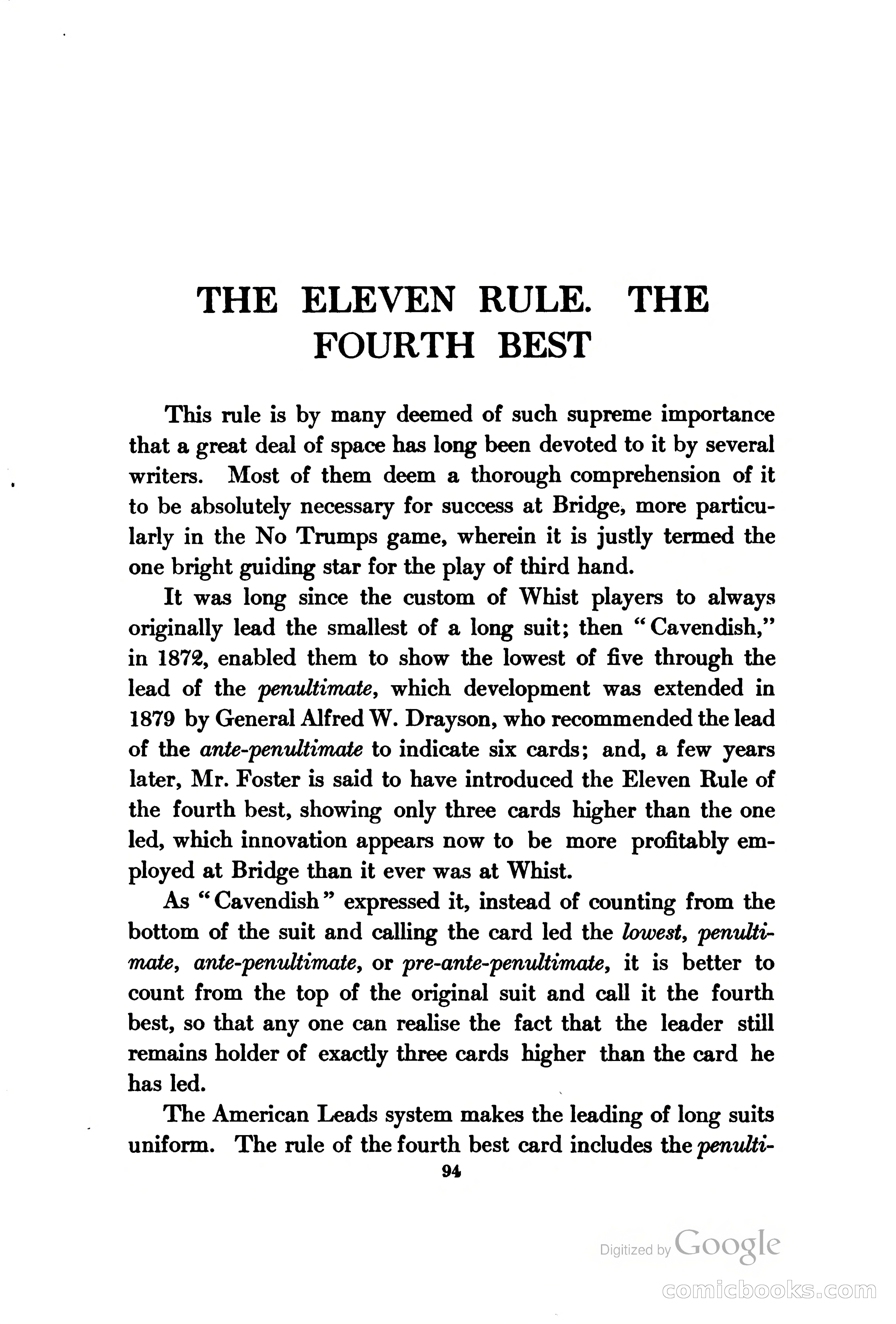 The Bridge Blue Book — page 109 of 172