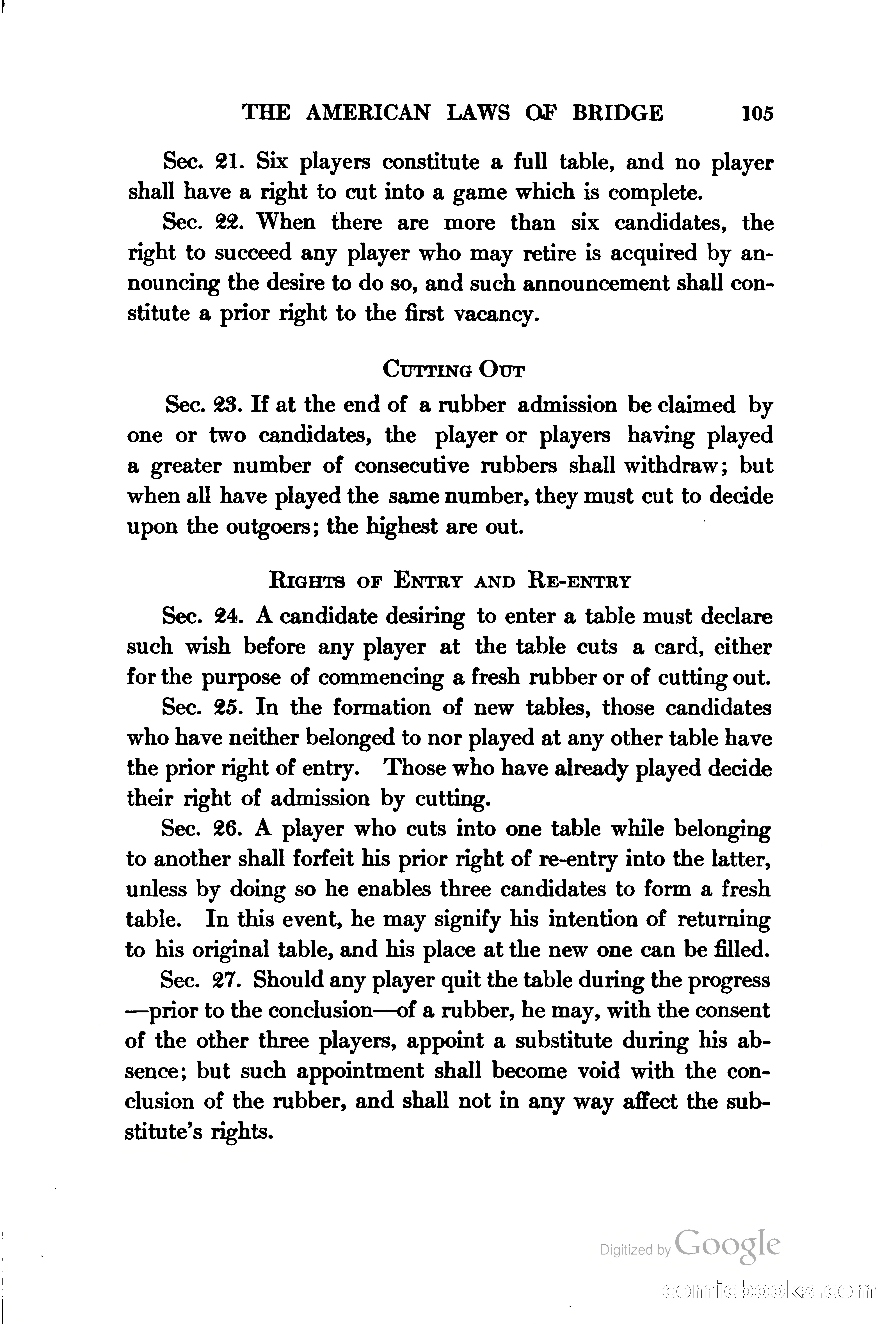 The Bridge Blue Book — page 120 of 172
